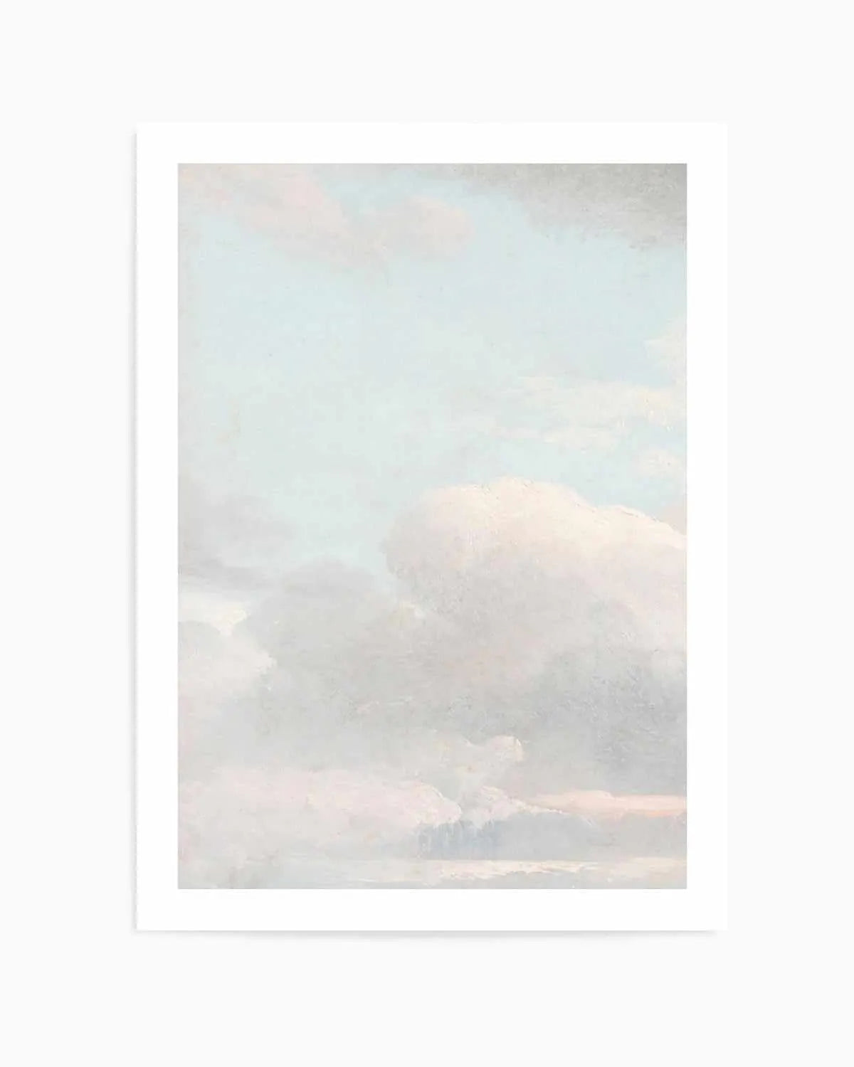 Clouds at Dusk I Art Print | PT from Olive et Oriel where you can shop wallpaper and artworks online