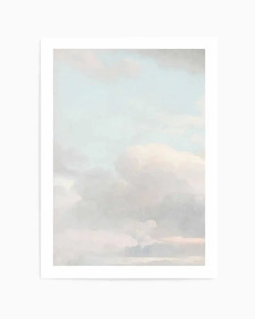 Clouds at Dusk I Art Print | PT from Olive et Oriel where you can shop wallpaper and artworks online