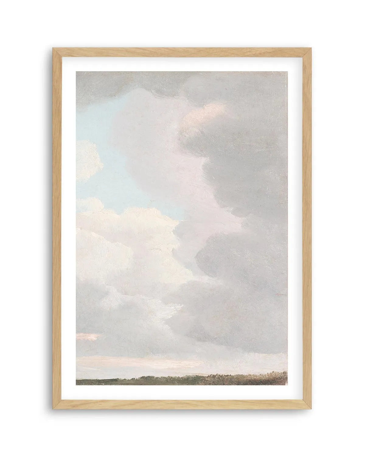 Clouds at Dusk II Art Print | PT-PRINT-Olive et Oriel-Olive et Oriel-A5 | 5.8" x 8.3" | 14.8 x 21cm-Oak-With White Border-Buy-Australian-Art-Prints-Online-with-Olive-et-Oriel-Your-Artwork-Specialists-Austrailia-Decorate-With-Coastal-Photo-Wall-Art-Prints-From-Our-Beach-House-Artwork-Collection-Fine-Poster-and-Framed-Artwork
