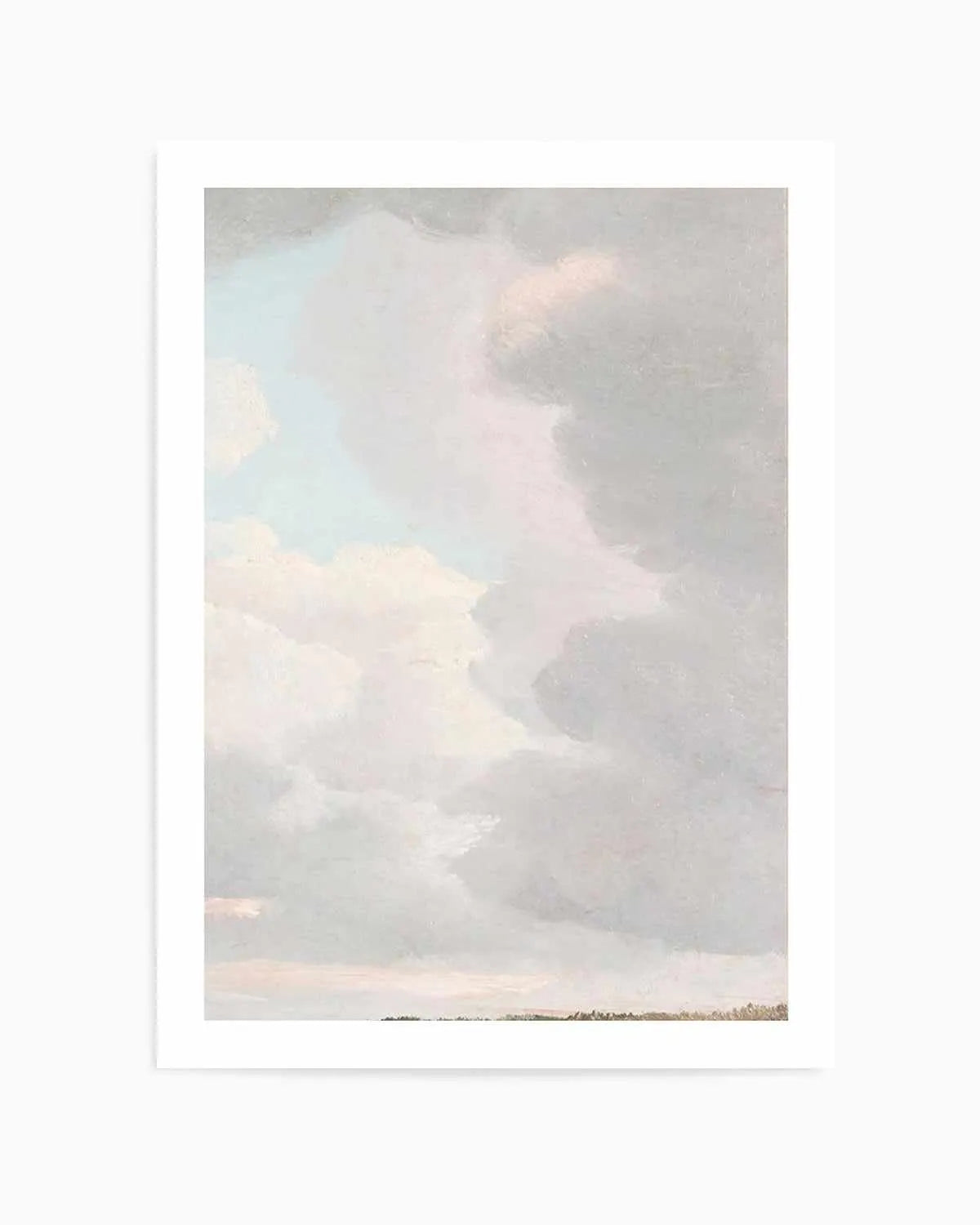 Clouds at Dusk II Art Print | PT from Olive et Oriel where you can shop wallpaper and artworks online