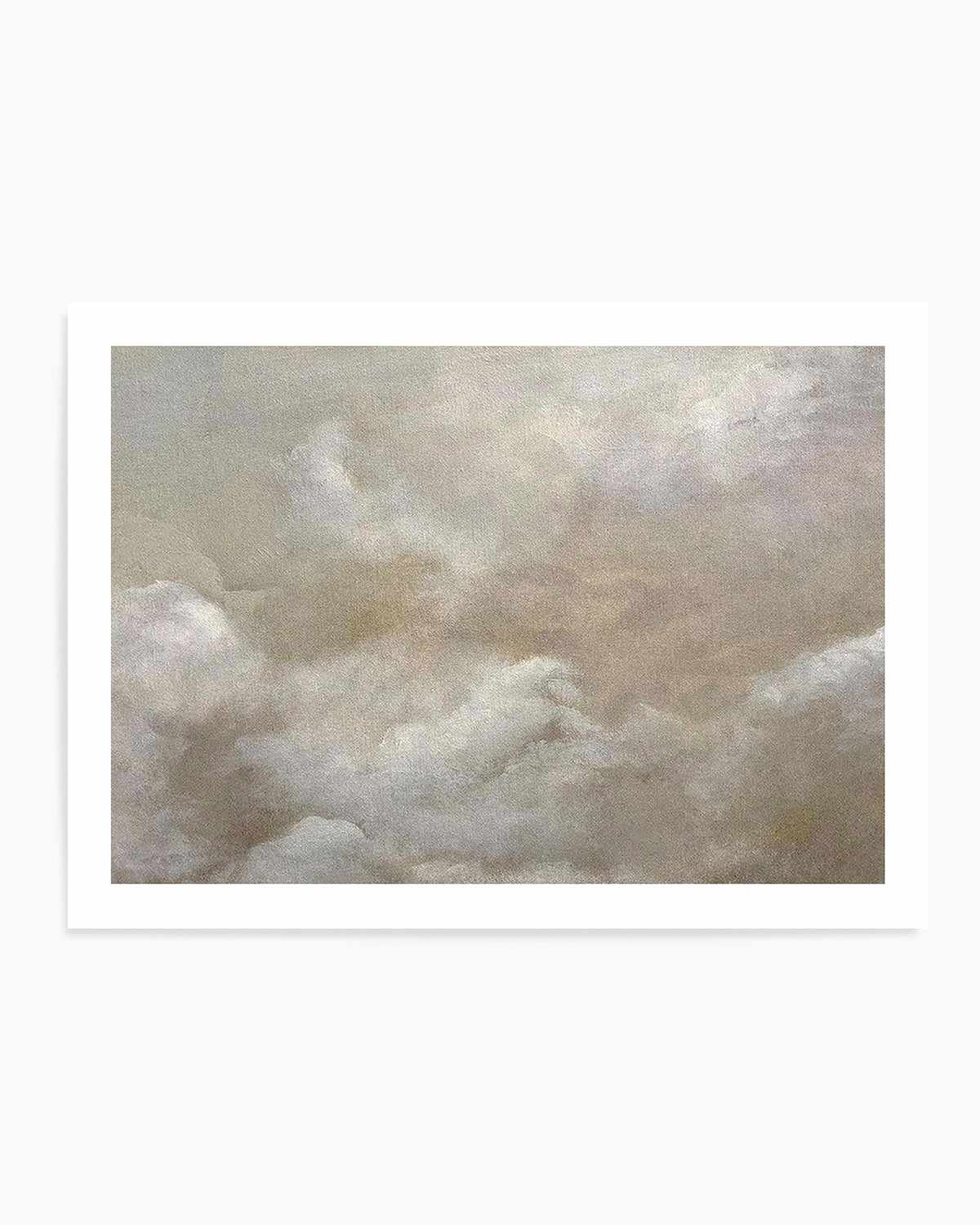 Clouds by Dan Hobday Art Print