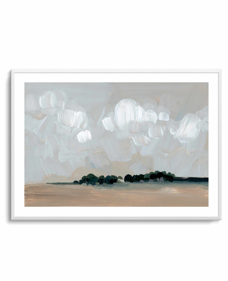 Cloudy Afternoon By Shina Choi | Art Print from Olive et Oriel where you can shop wallpaper and artworks online