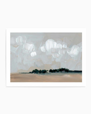 Cloudy Afternoon By Shina Choi | Art Print from Olive et Oriel where you can shop wallpaper and artworks online
