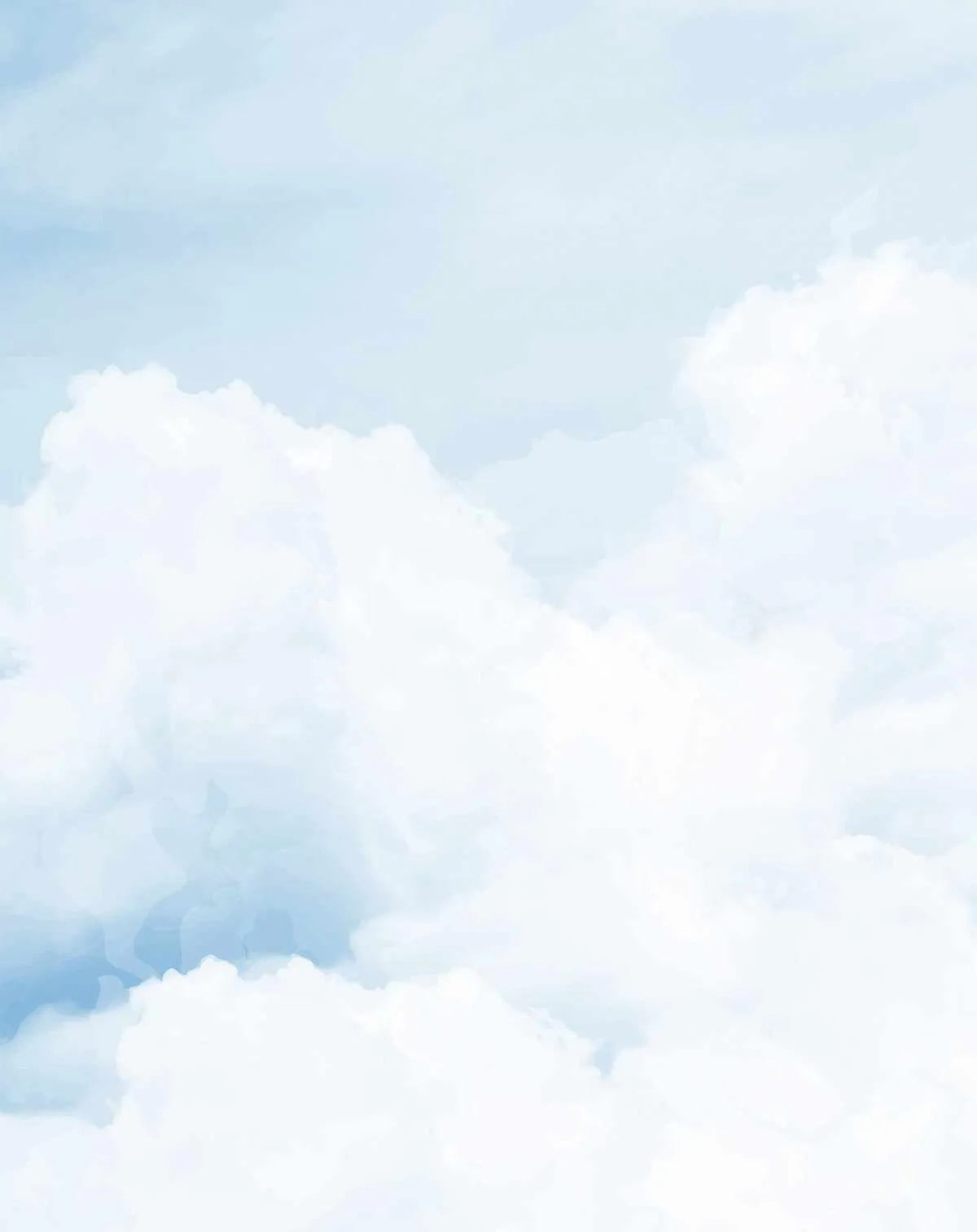 Cloudy Skies Wallpaper Mural-Wallpaper-Buy Kids Removable Wallpaper Online Our Custom Made Children√¢‚Ç¨‚Ñ¢s Wallpapers Are A Fun Way To Decorate And Enhance Boys Bedroom Decor And Girls Bedrooms They Are An Amazing Addition To Your Kids Bedroom Walls Our Collection of Kids Wallpaper Is Sure To Transform Your Kids Rooms Interior Style From Pink Wallpaper To Dinosaur Wallpaper Even Marble Wallpapers For Teen Boys Shop Peel And Stick Wallpaper Online Today With Olive et Oriel