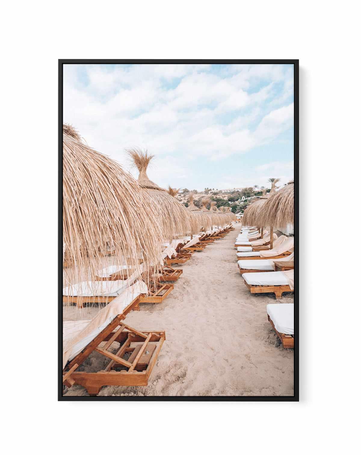 Club Sol, Ibiza by Teigan Geercke | Framed Canvas Art Print from Olive et Oriel where you can shop wallpaper and artworks online