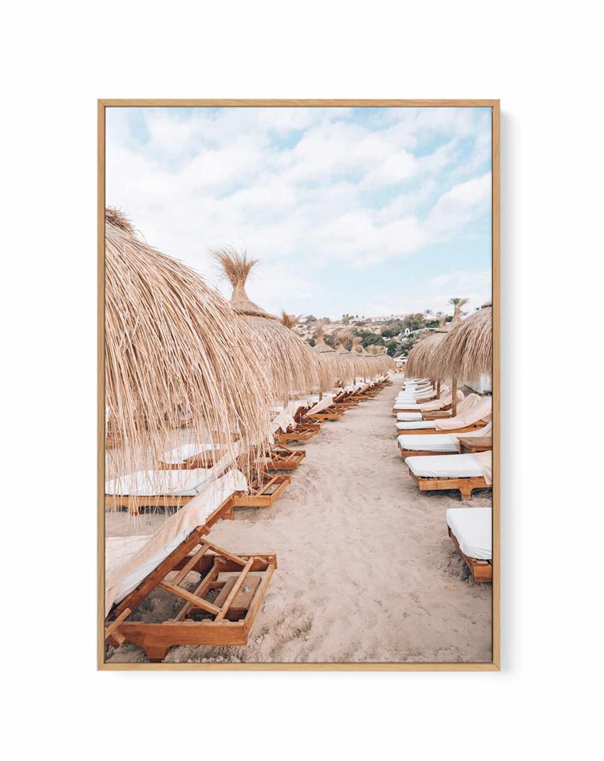 Club Sol, Ibiza by Teigan Geercke | Framed Canvas Art Print from Olive et Oriel where you can shop wallpaper and artworks online