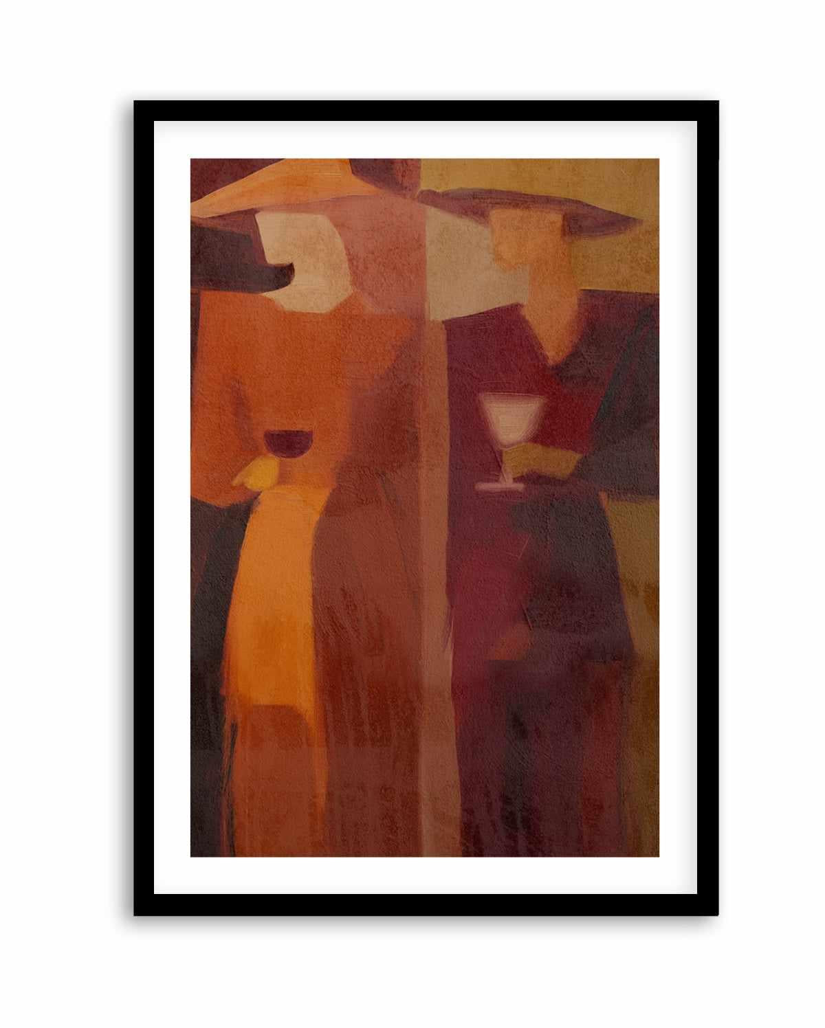 Club Vino | Art Print from Olive et Oriel where you can shop wallpaper and artworks online