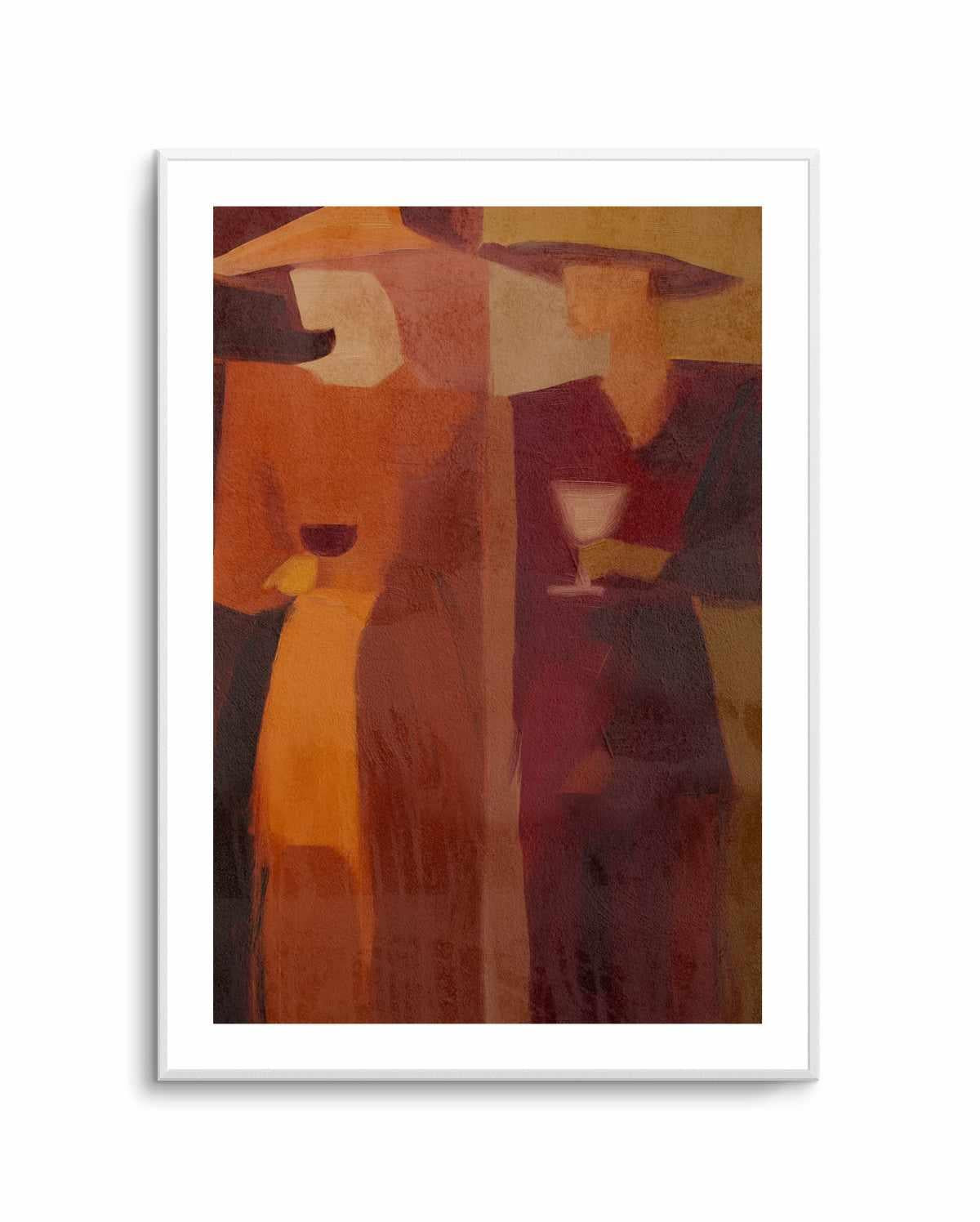 Club Vino | Art Print from Olive et Oriel where you can shop wallpaper and artworks online