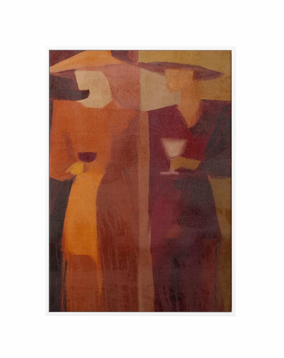 Club Vino | Framed Canvas Art Print from Olive et Oriel where you can shop wallpaper and artworks online