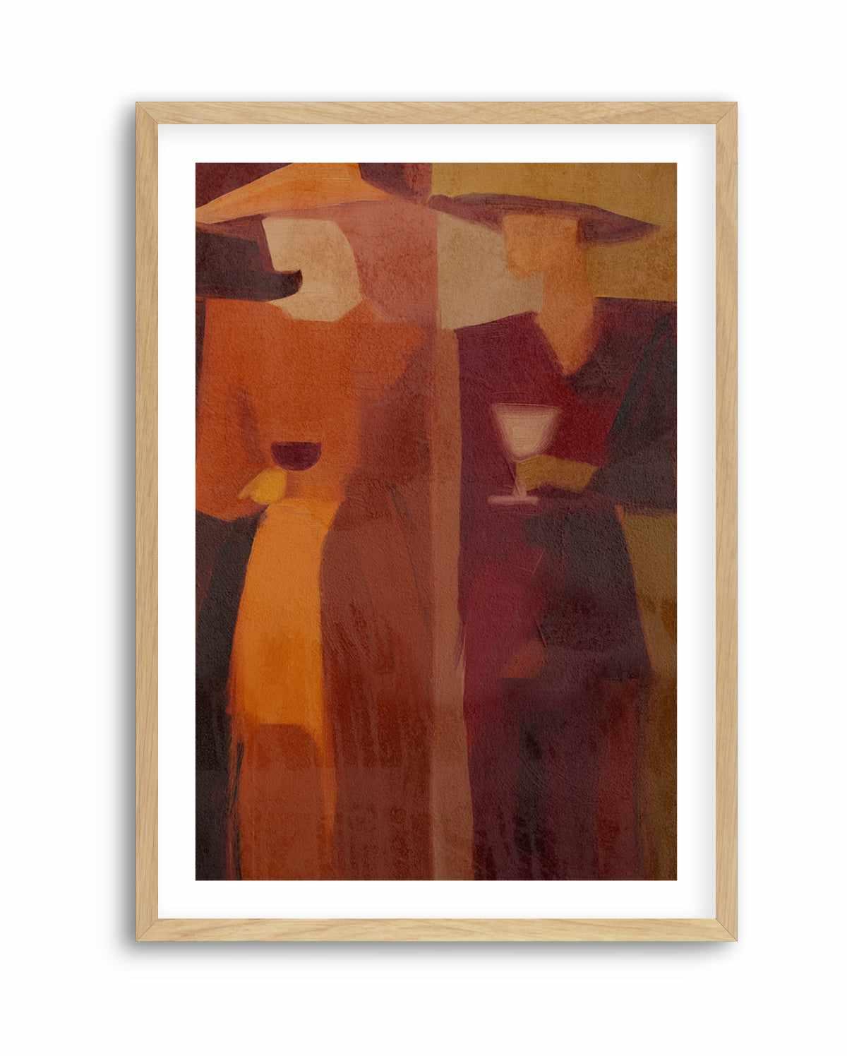 Club Vino | Art Print from Olive et Oriel where you can shop wallpaper and artworks online