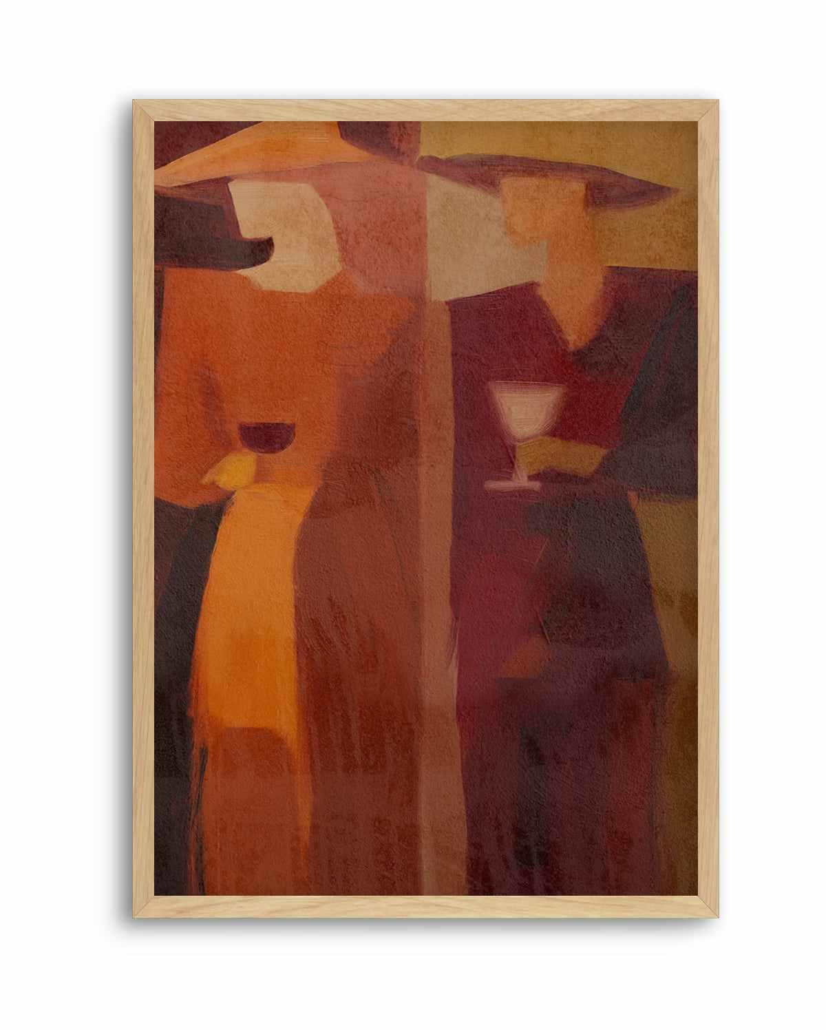 Club Vino | Art Print from Olive et Oriel where you can shop wallpaper and artworks online