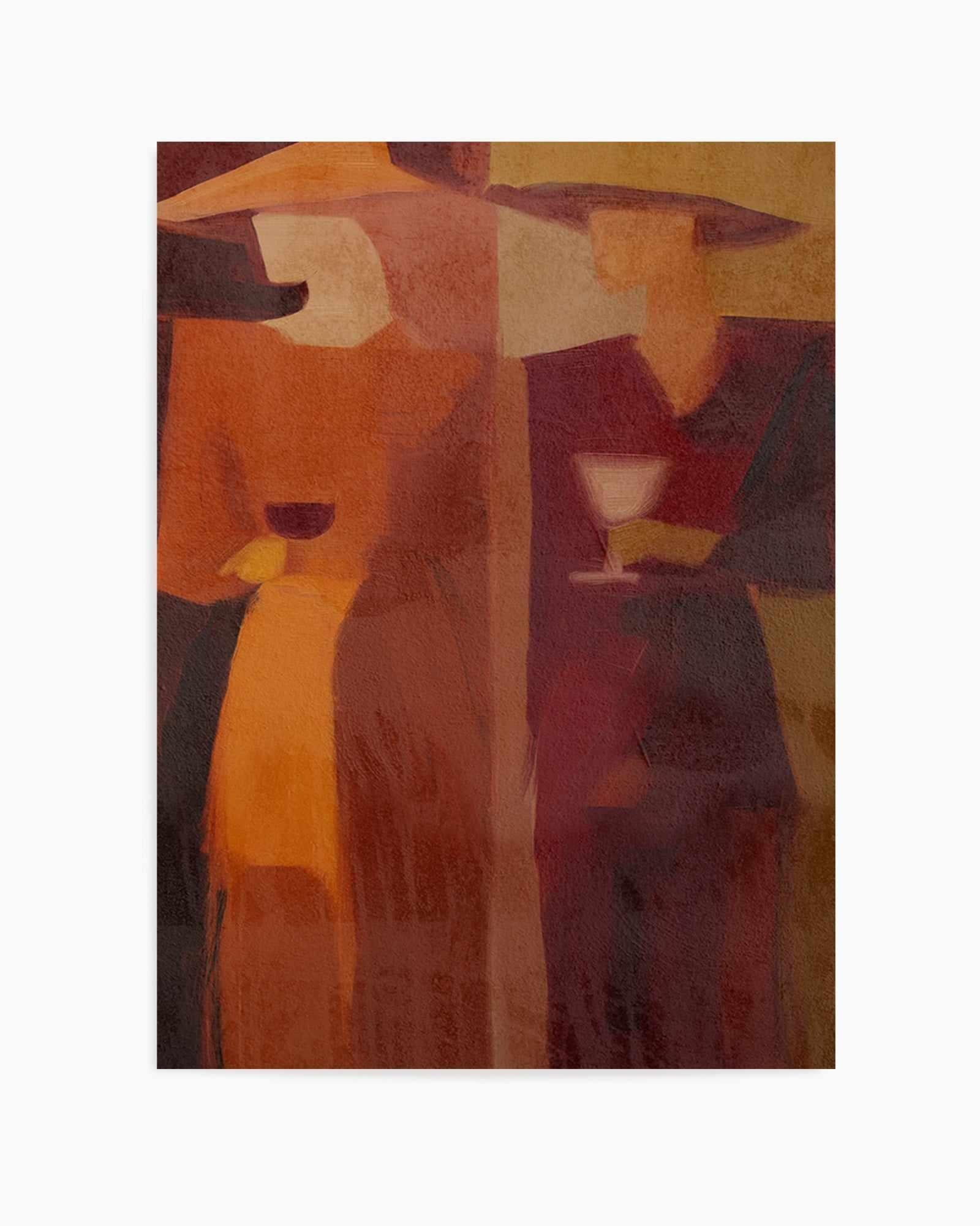 Club Vino | Art Print from Olive et Oriel where you can shop wallpaper and artworks online