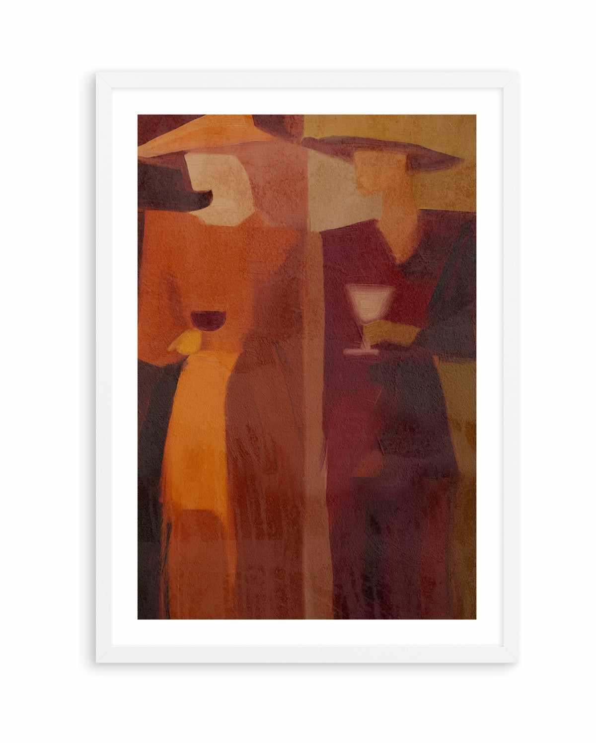 Club Vino | Art Print from Olive et Oriel where you can shop wallpaper and artworks online