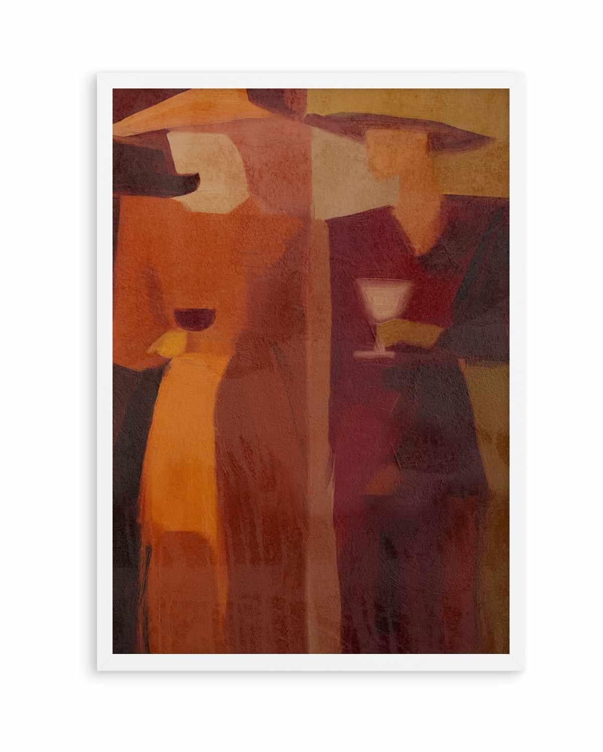 Club Vino | Art Print from Olive et Oriel where you can shop wallpaper and artworks online