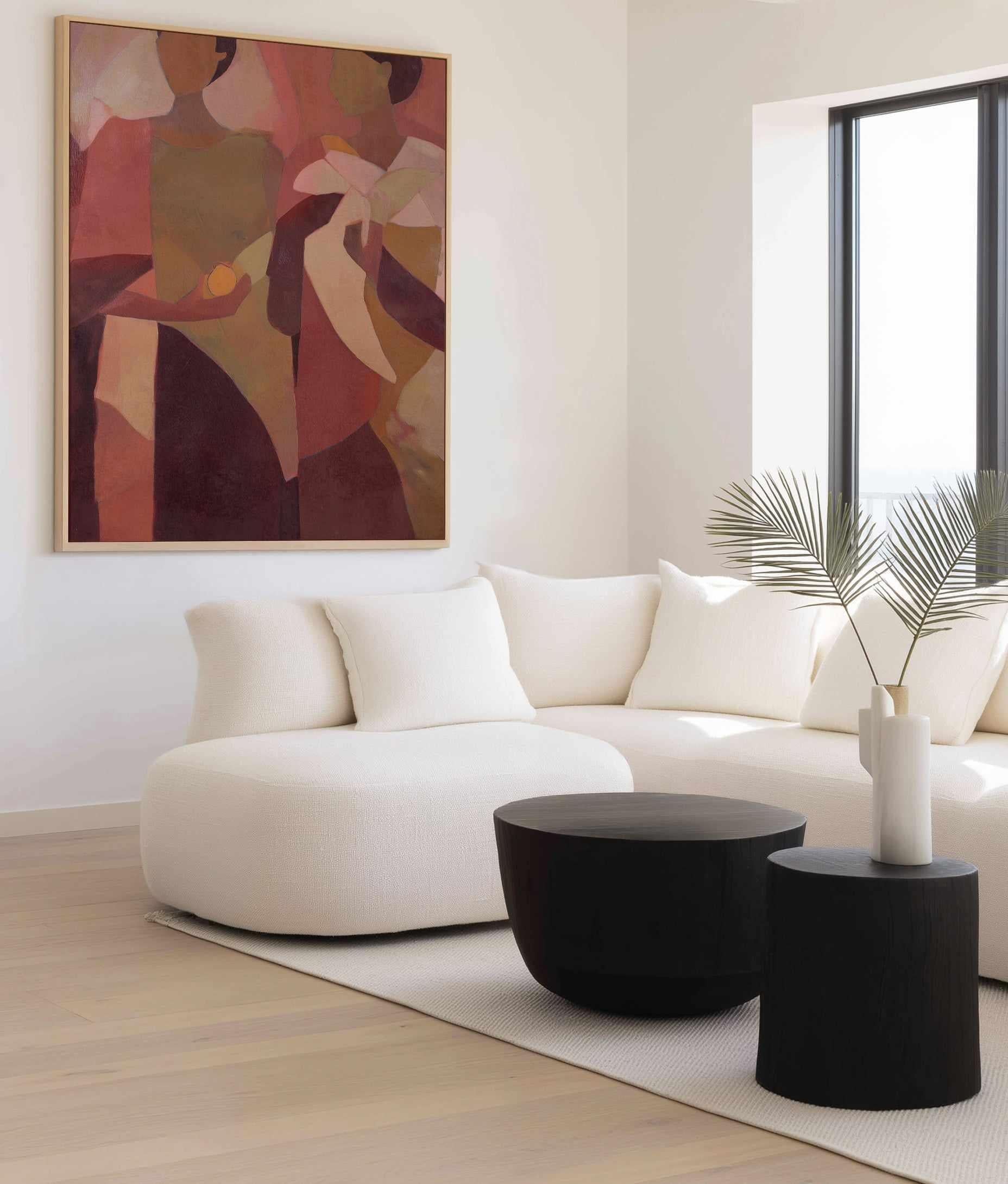 Club de Limón | Framed Canvas Art Print from Olive et Oriel where you can shop wallpaper and artworks online