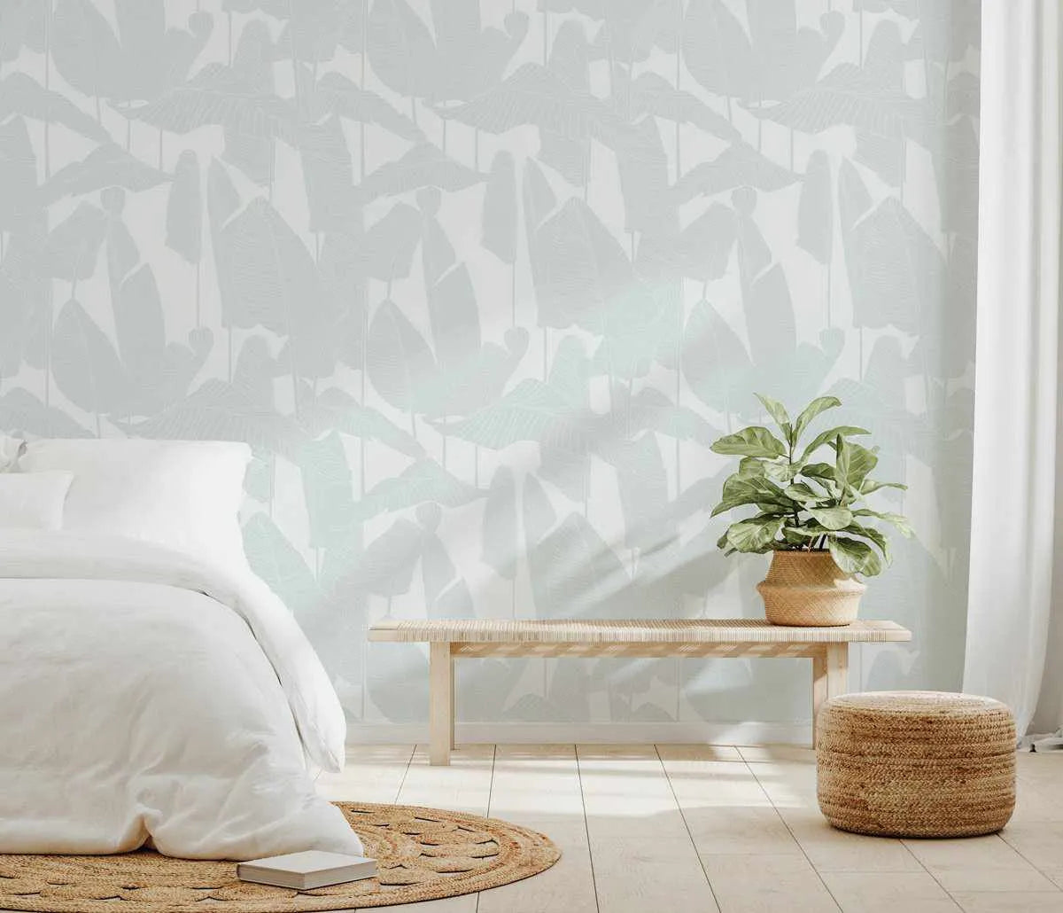Coast Palm Wallpaper - Olive et Oriel