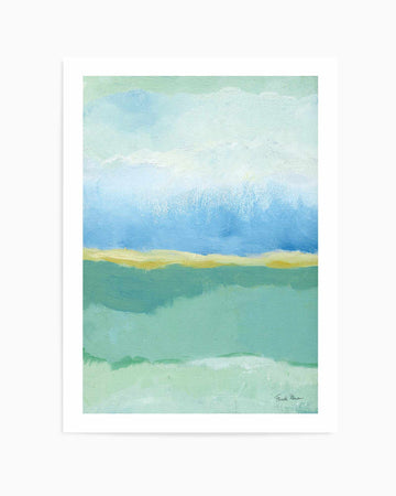 Coastal Bliss I | Art Print from Olive et Oriel where you can shop wallpaper and artworks online