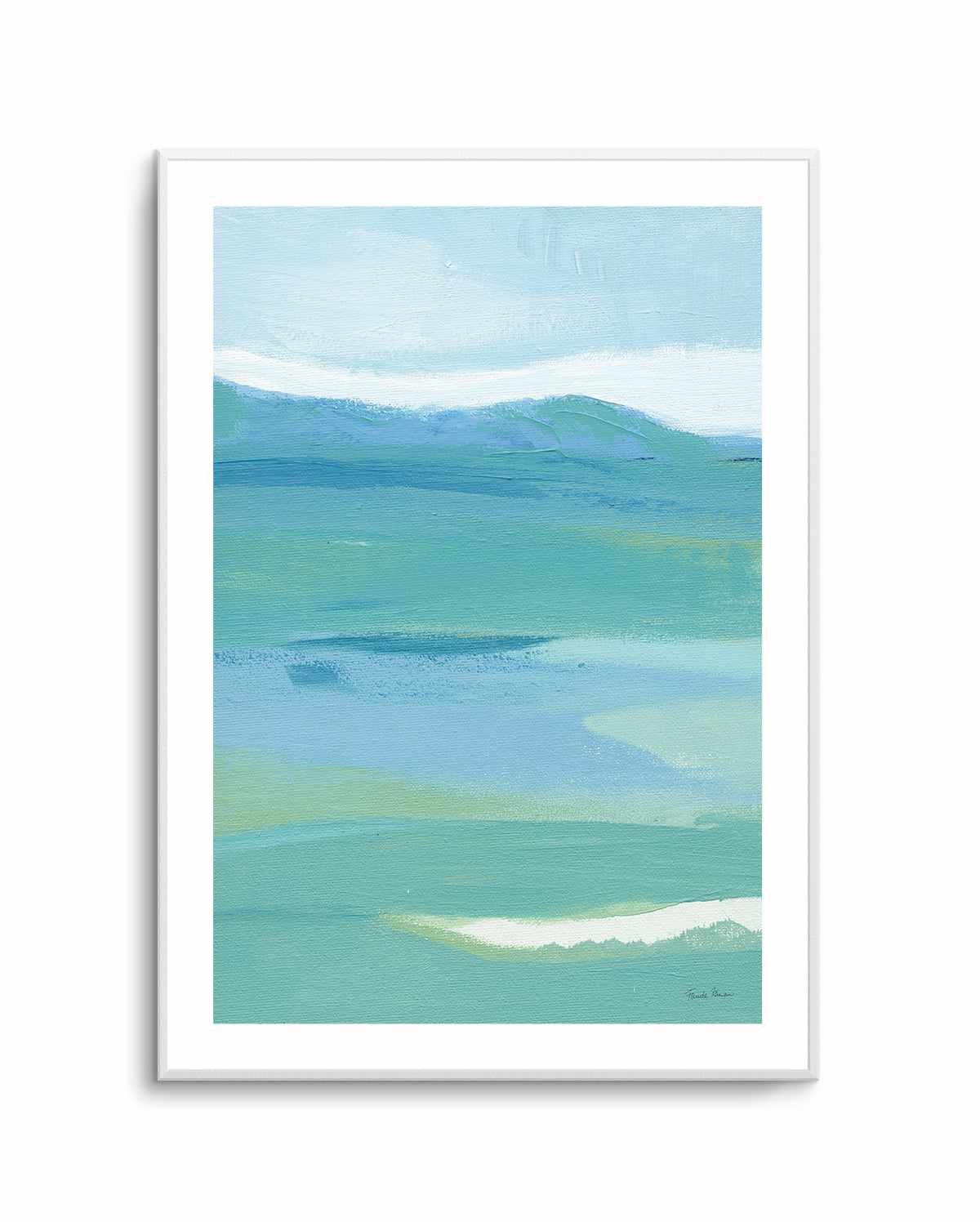 Coastal Bliss II | Art Print from Olive et Oriel where you can shop wallpaper and artworks online