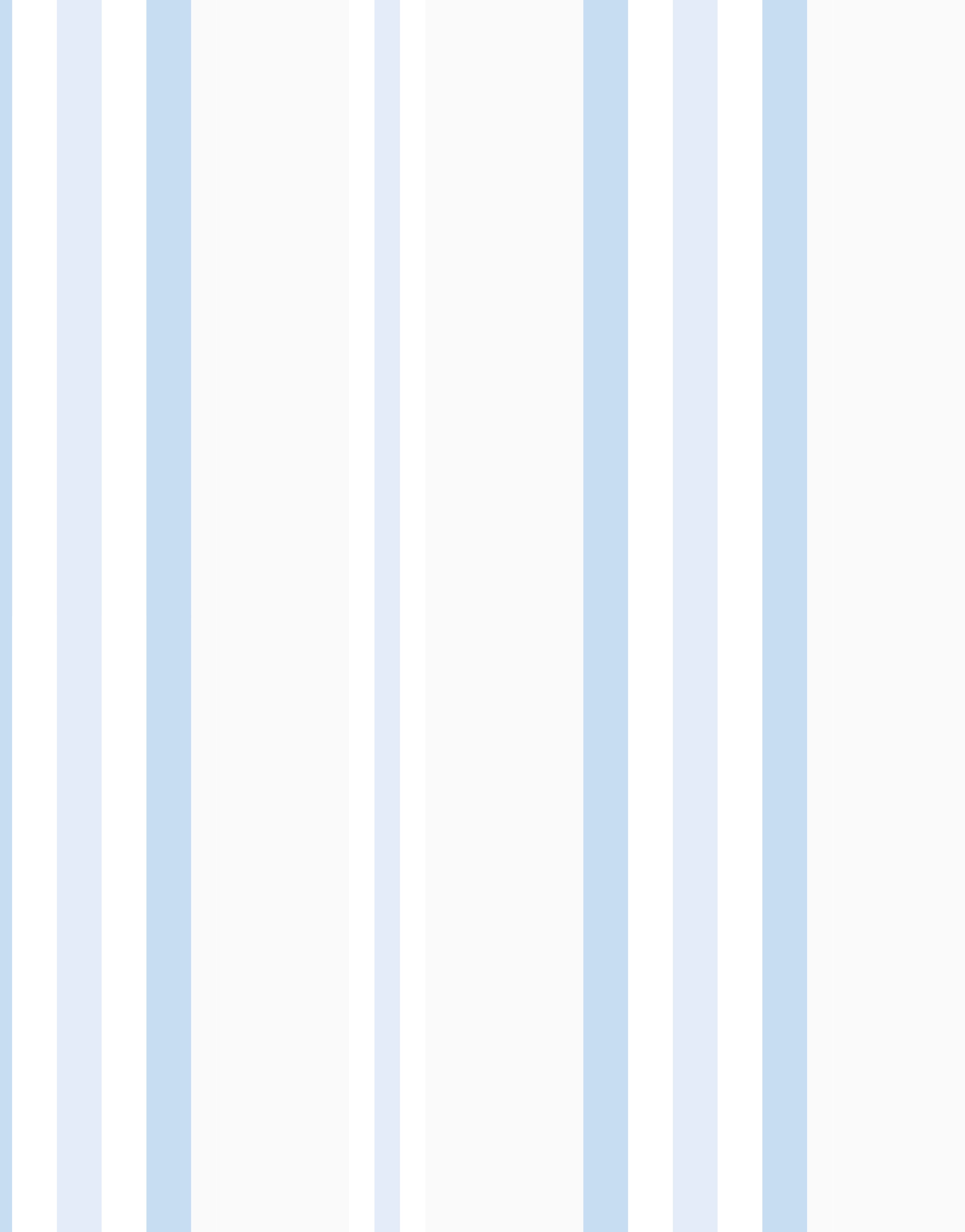 Coastal Stripes in Light Blue Wallpaper