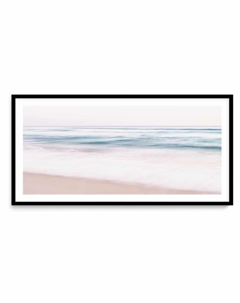 Coastal Blur | Panoramic Art Print from Olive et Oriel where you can shop wallpaper and artworks online