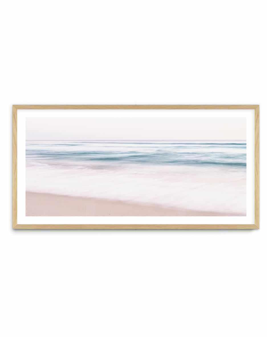 Coastal Blur | Panoramic Art Print from Olive et Oriel where you can shop wallpaper and artworks online