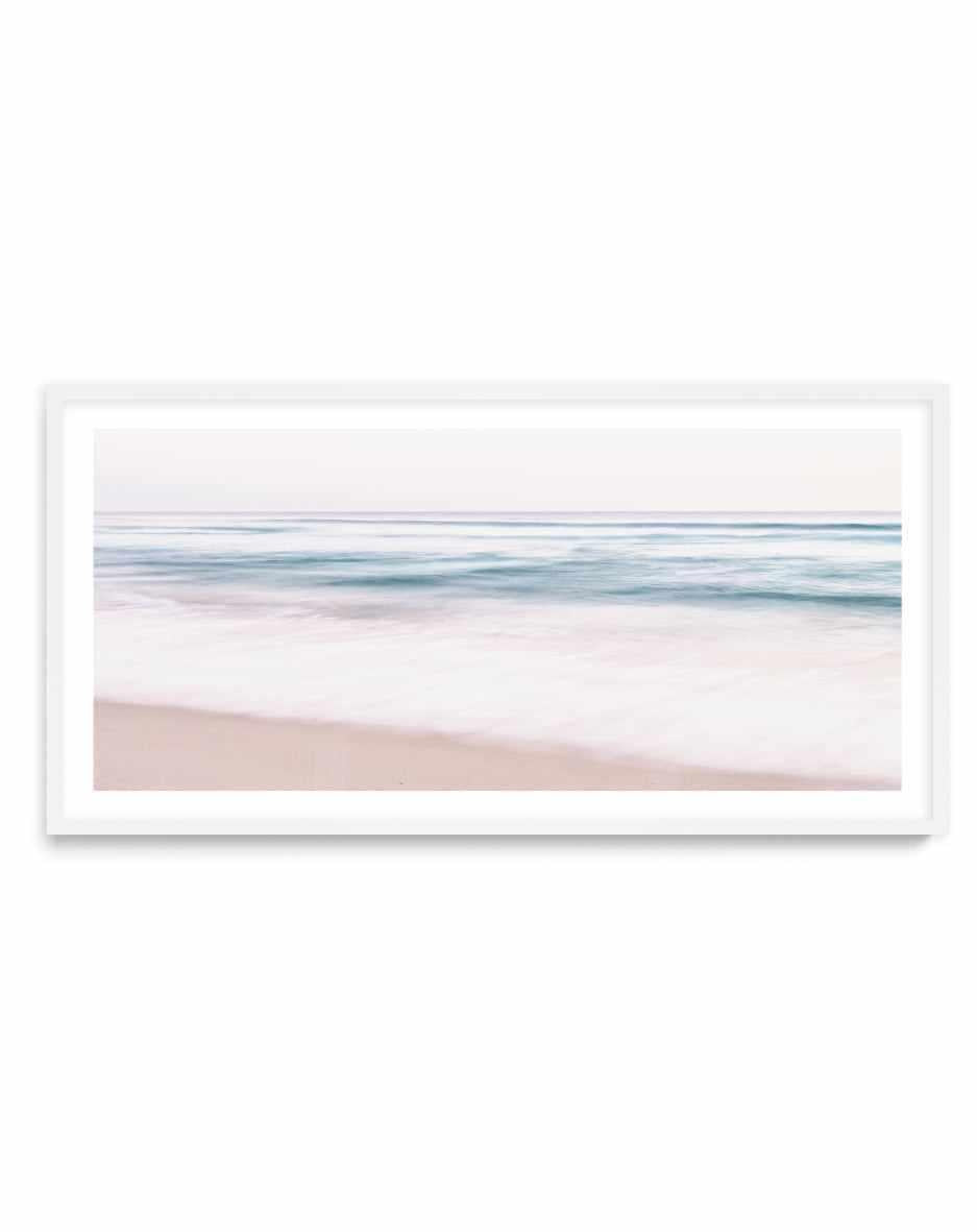Coastal Blur | Panoramic Art Print from Olive et Oriel where you can shop wallpaper and artworks online