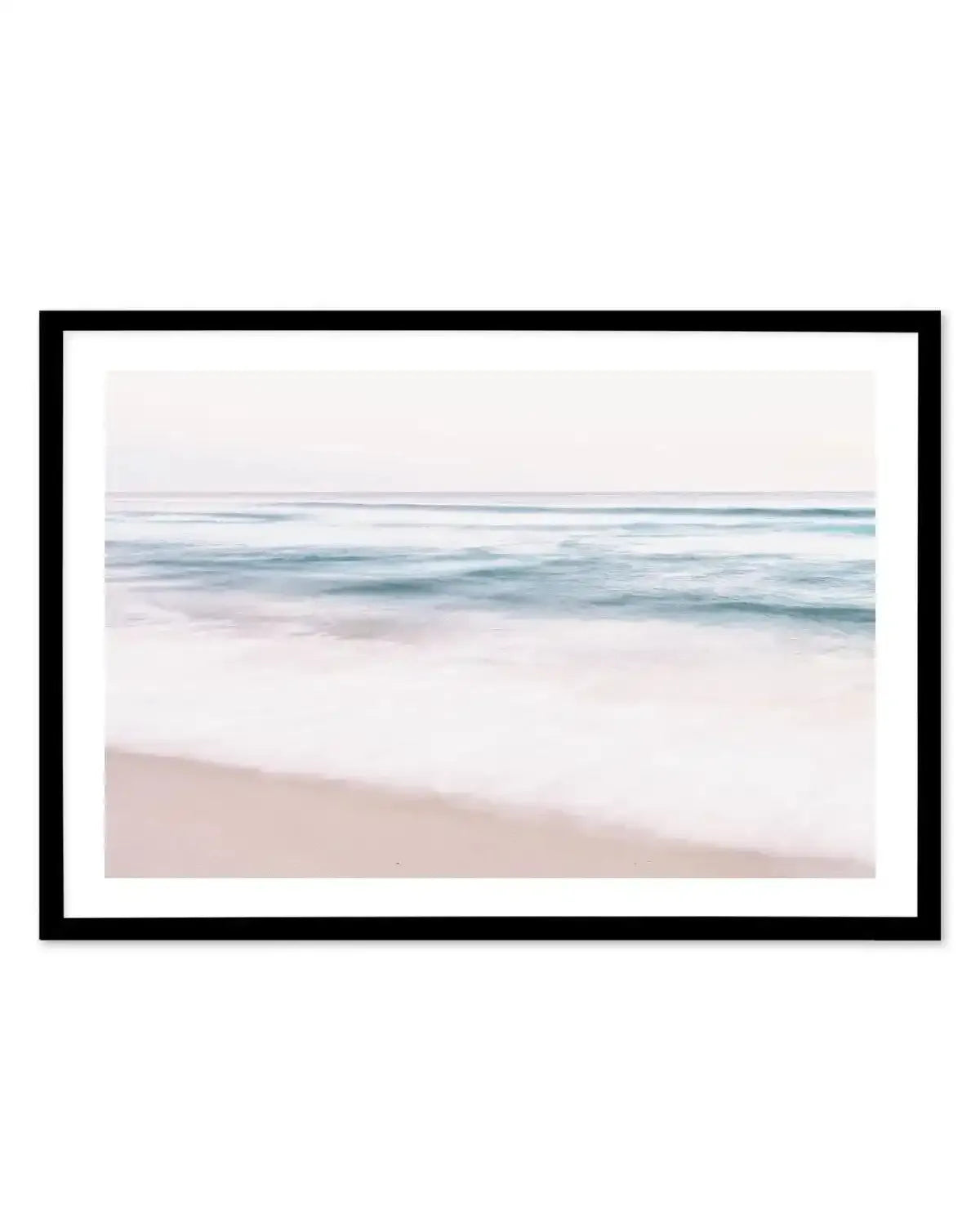 Coastal Blur Art Print-PRINT-Olive et Oriel-Olive et Oriel-A5 | 5.8" x 8.3" | 14.8 x 21cm-Black-With White Border-Buy-Australian-Art-Prints-Online-with-Olive-et-Oriel-Your-Artwork-Specialists-Austrailia-Decorate-With-Coastal-Photo-Wall-Art-Prints-From-Our-Beach-House-Artwork-Collection-Fine-Poster-and-Framed-Artwork