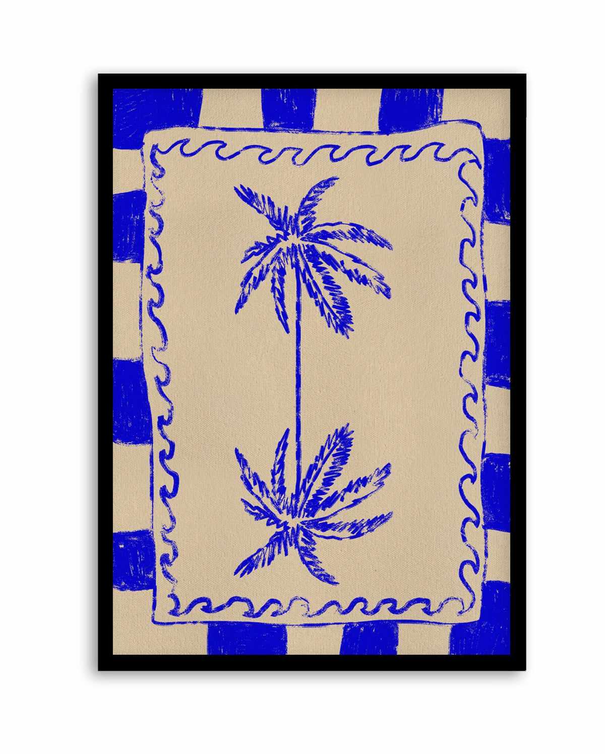 Coastal Charm by Shatha Al Dafai | Art Print from Olive et Oriel where you can shop wallpaper and artworks online