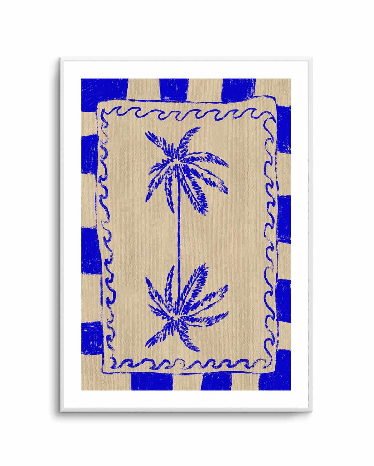 Coastal Charm by Shatha Al Dafai | Art Print from Olive et Oriel where you can shop wallpaper and artworks online
