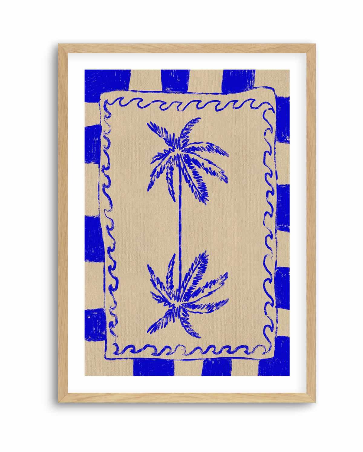 Coastal Charm by Shatha Al Dafai | Art Print from Olive et Oriel where you can shop wallpaper and artworks online