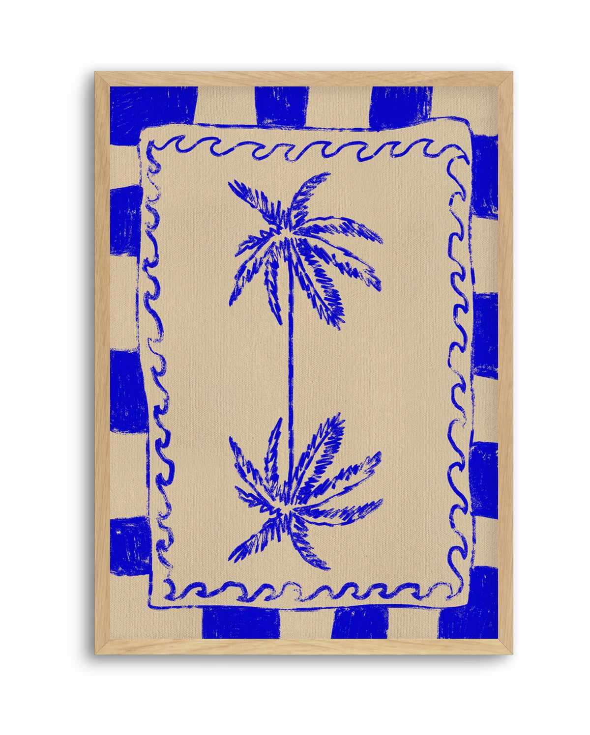 Coastal Charm by Shatha Al Dafai | Art Print from Olive et Oriel where you can shop wallpaper and artworks online