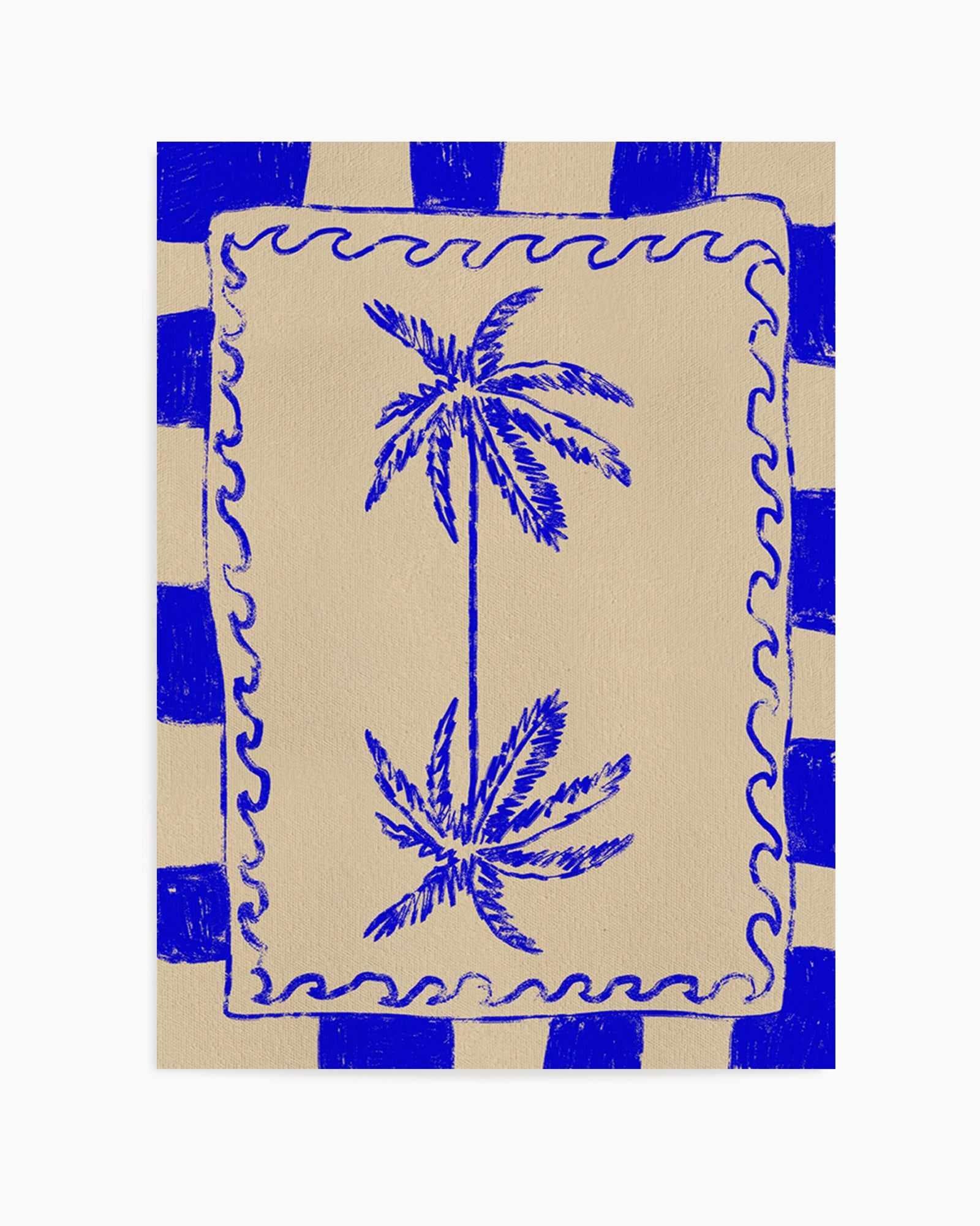 Coastal Charm by Shatha Al Dafai | Art Print from Olive et Oriel where you can shop wallpaper and artworks online