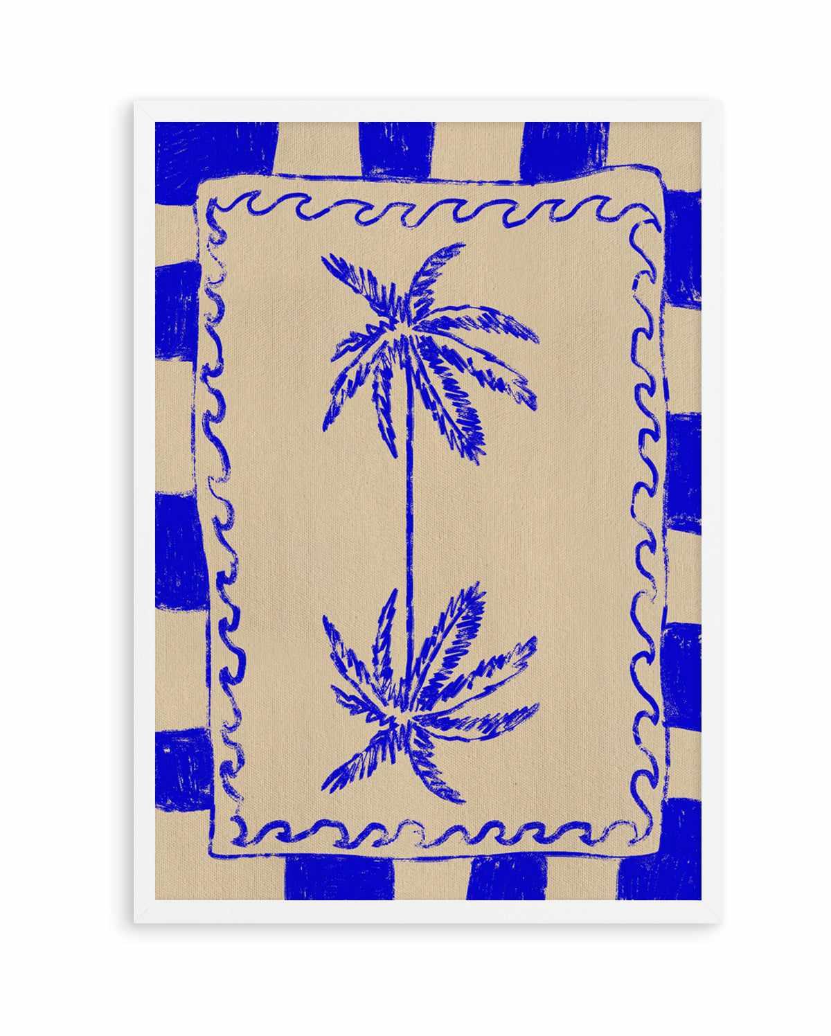 Coastal Charm by Shatha Al Dafai | Art Print from Olive et Oriel where you can shop wallpaper and artworks online