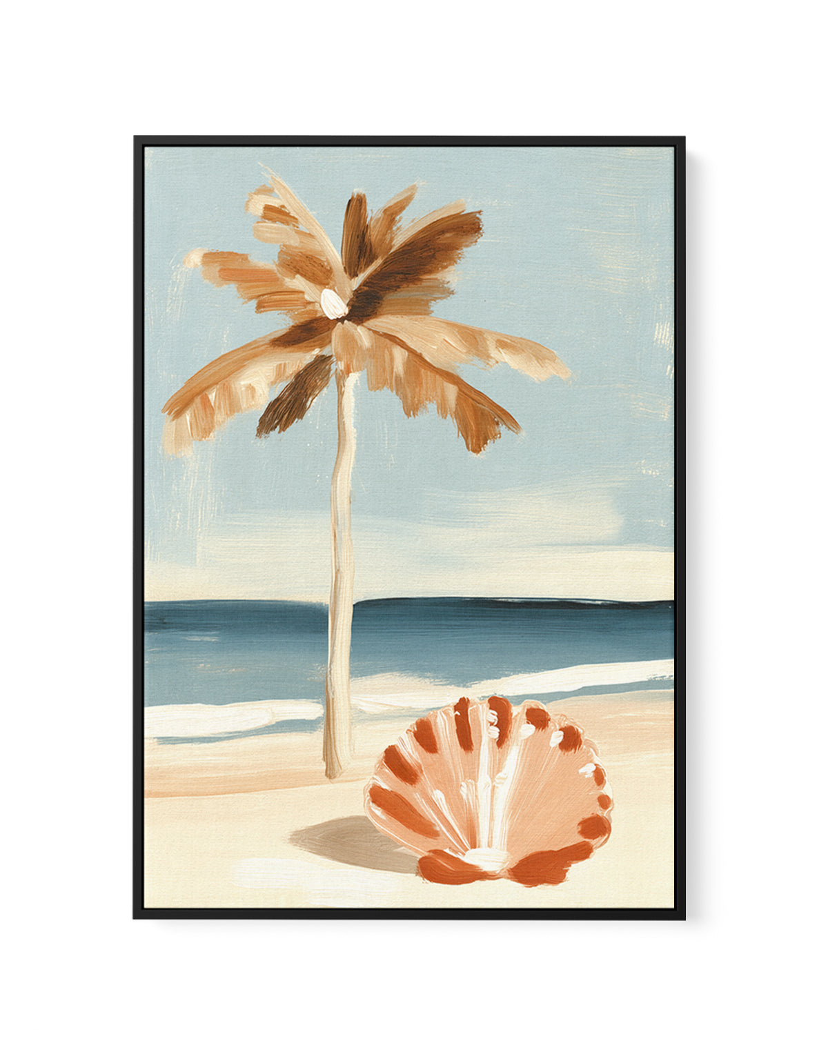 Coastal Cool | Framed Canvas Art Print from Olive et Oriel where you can shop wallpaper and artworks online