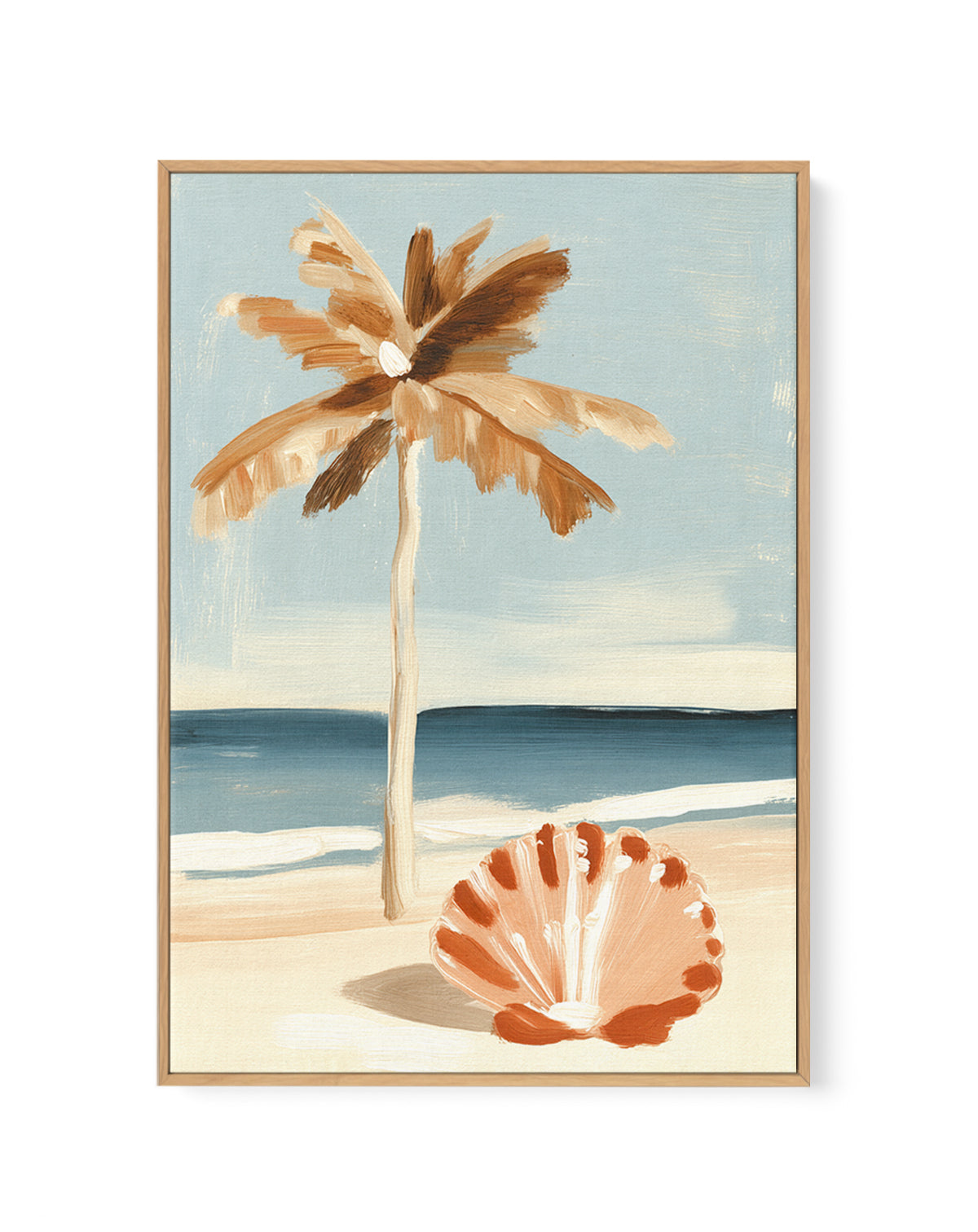Coastal Cool | Framed Canvas Art Print from Olive et Oriel where you can shop wallpaper and artworks online