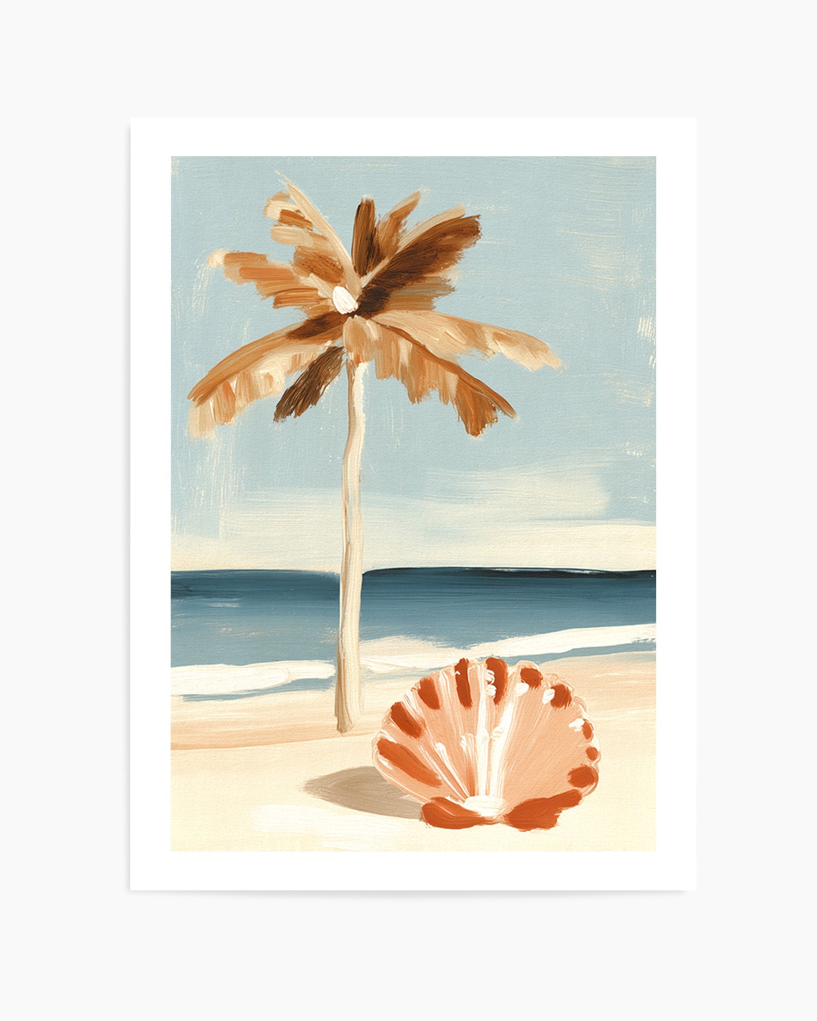Coastal Cool | Art Print from Olive et Oriel where you can shop wallpaper and artworks online