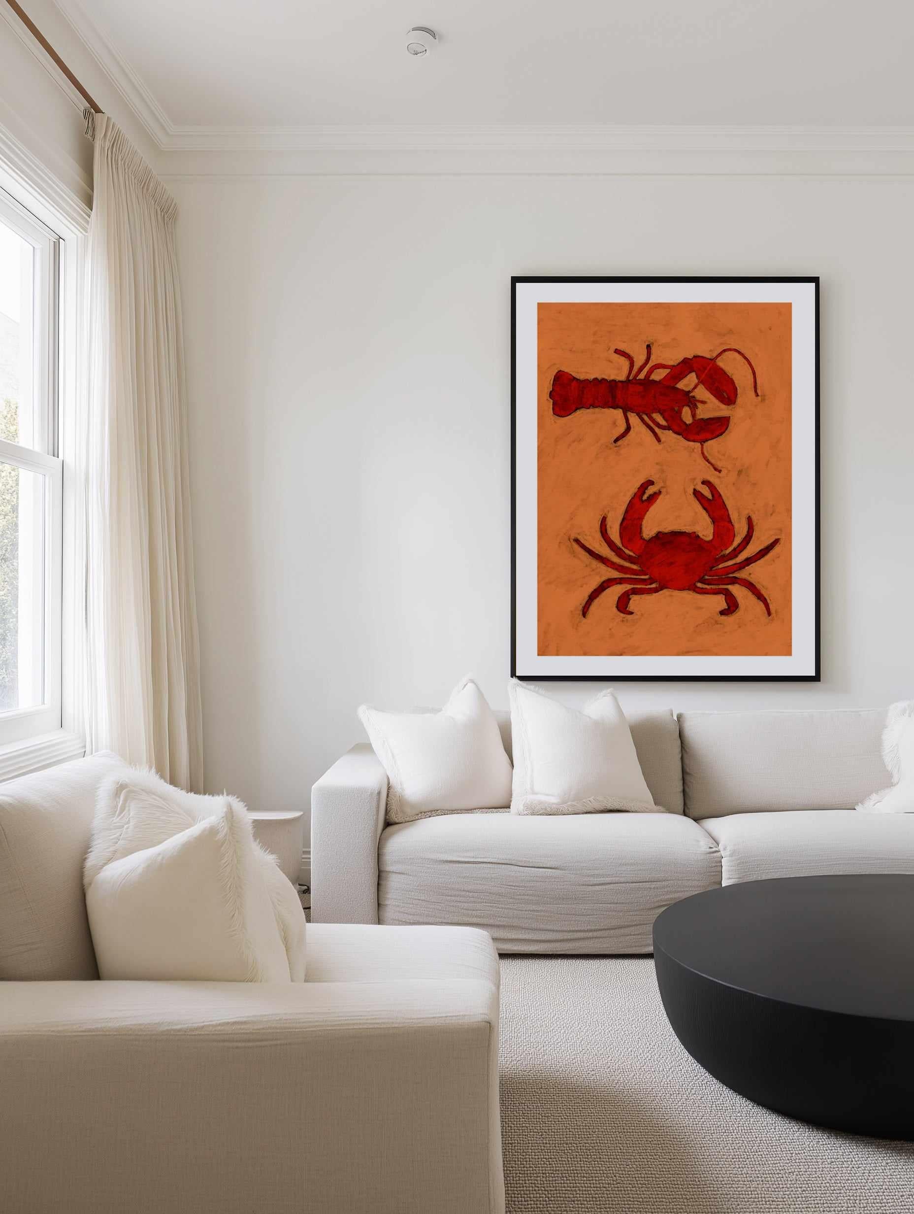 Coastal Creatures by Shatha Al Dafai | Art Print from Olive et Oriel where you can shop wallpaper and artworks online