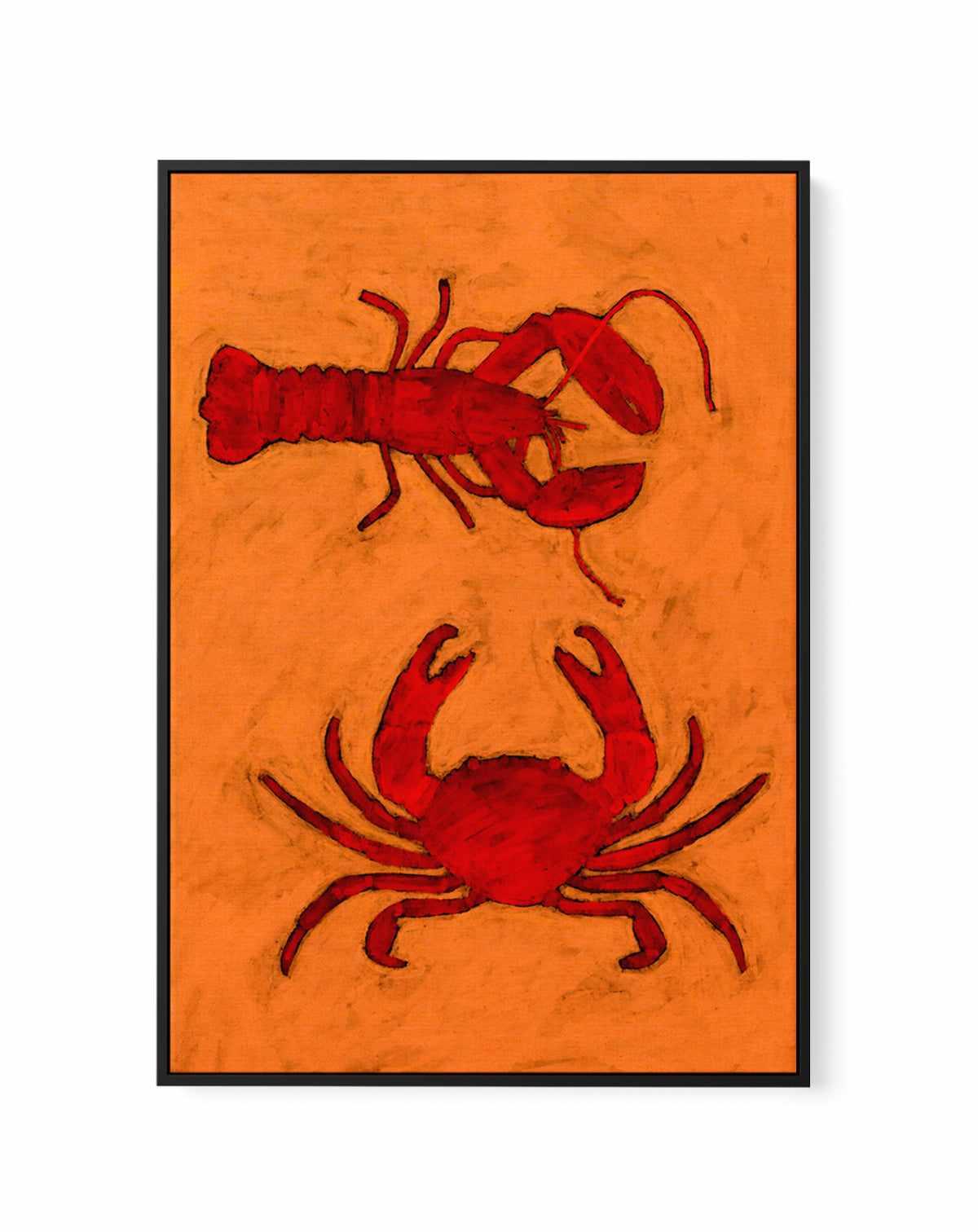 Coastal Creatures by Shatha Al Dafai | Framed Canvas Art Print from Olive et Oriel where you can shop wallpaper and artworks online