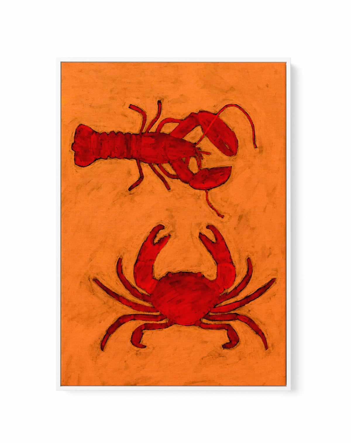 Coastal Creatures by Shatha Al Dafai | Framed Canvas Art Print from Olive et Oriel where you can shop wallpaper and artworks online