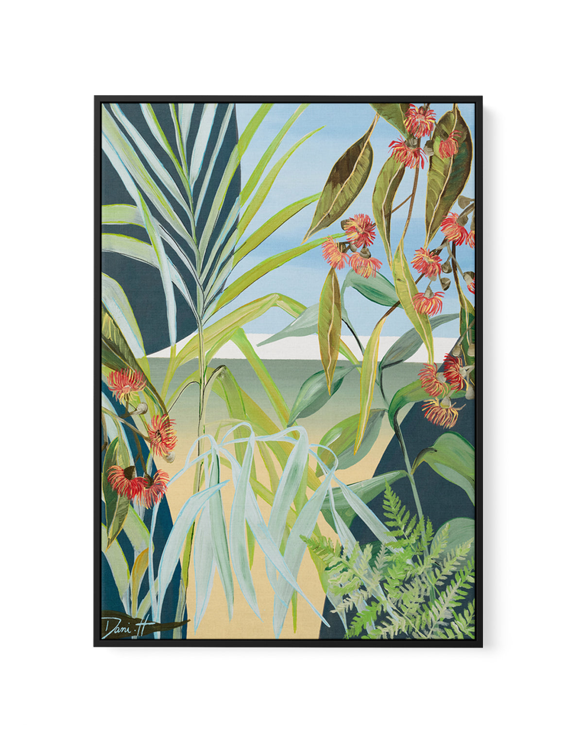 Coastal Morning by Dani Heyward | Framed Canvas Art Print