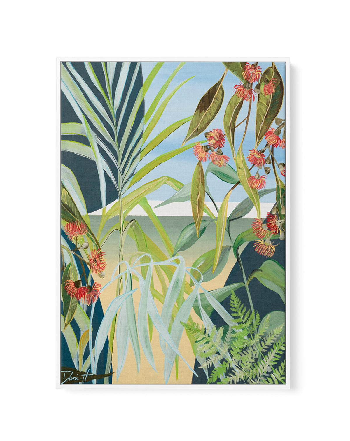 Coastal Morning by Dani Heyward | Framed Canvas Art Print