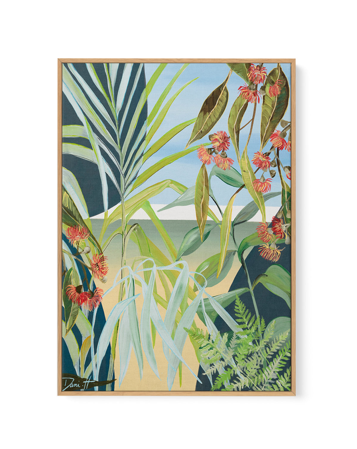 Coastal Morning by Dani Heyward | Framed Canvas Art Print