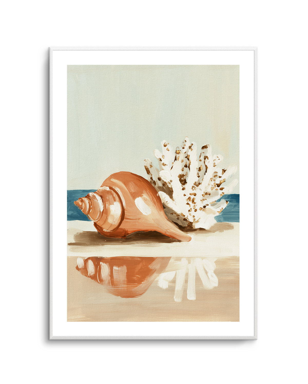 Coastal Reflections | Art Print from Olive et Oriel where you can shop wallpaper and artworks online