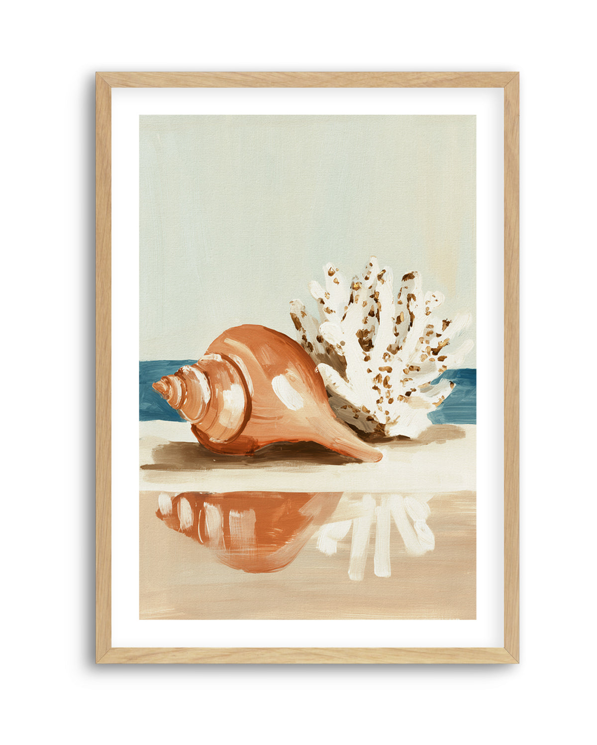 Coastal Reflections | Art Print from Olive et Oriel where you can shop wallpaper and artworks online