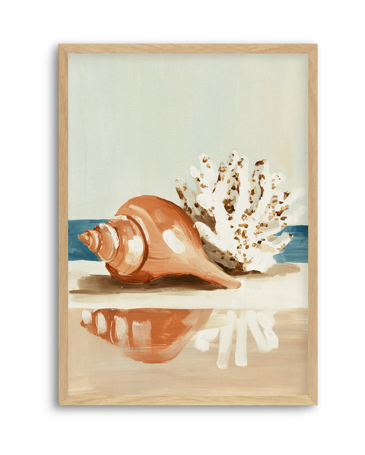 Coastal Reflections | Art Print from Olive et Oriel where you can shop wallpaper and artworks online