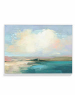 Coastal Sky Crop | Framed Canvas Art Print