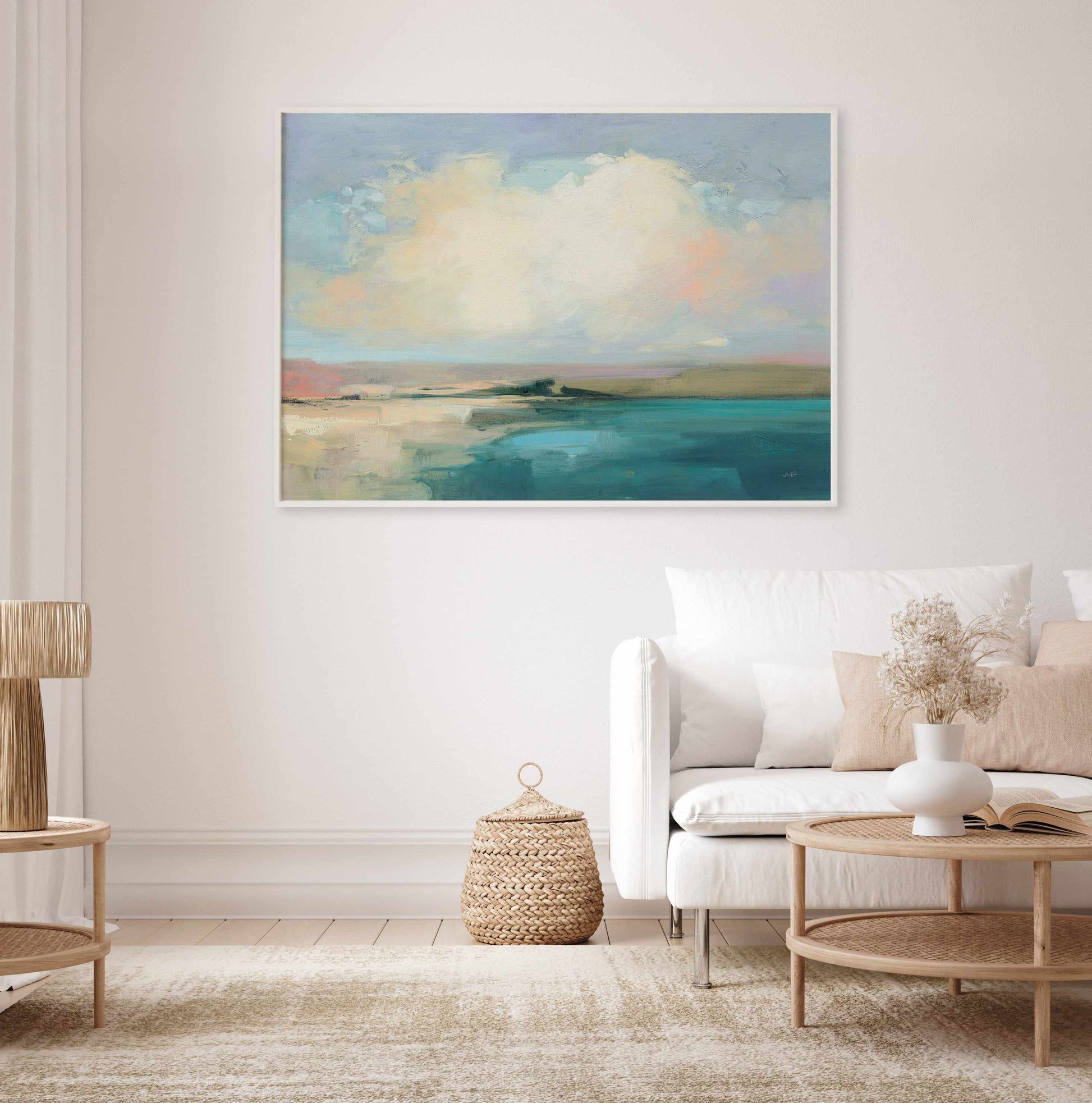 Coastal Sky Crop | Art Print from Olive et Oriel where you can shop wallpaper and artworks online