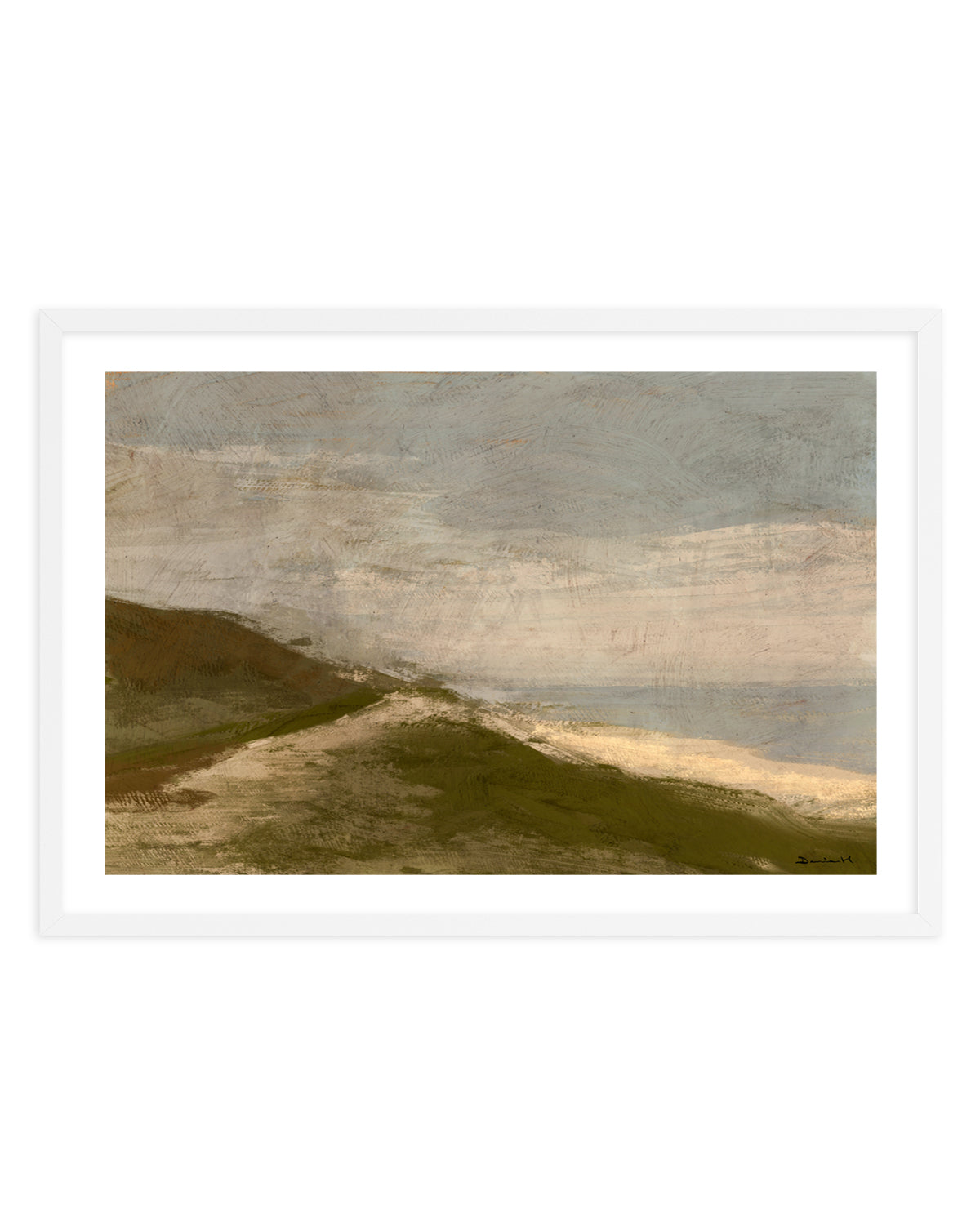 Coastal Walk by Dan Hobday | Art Print