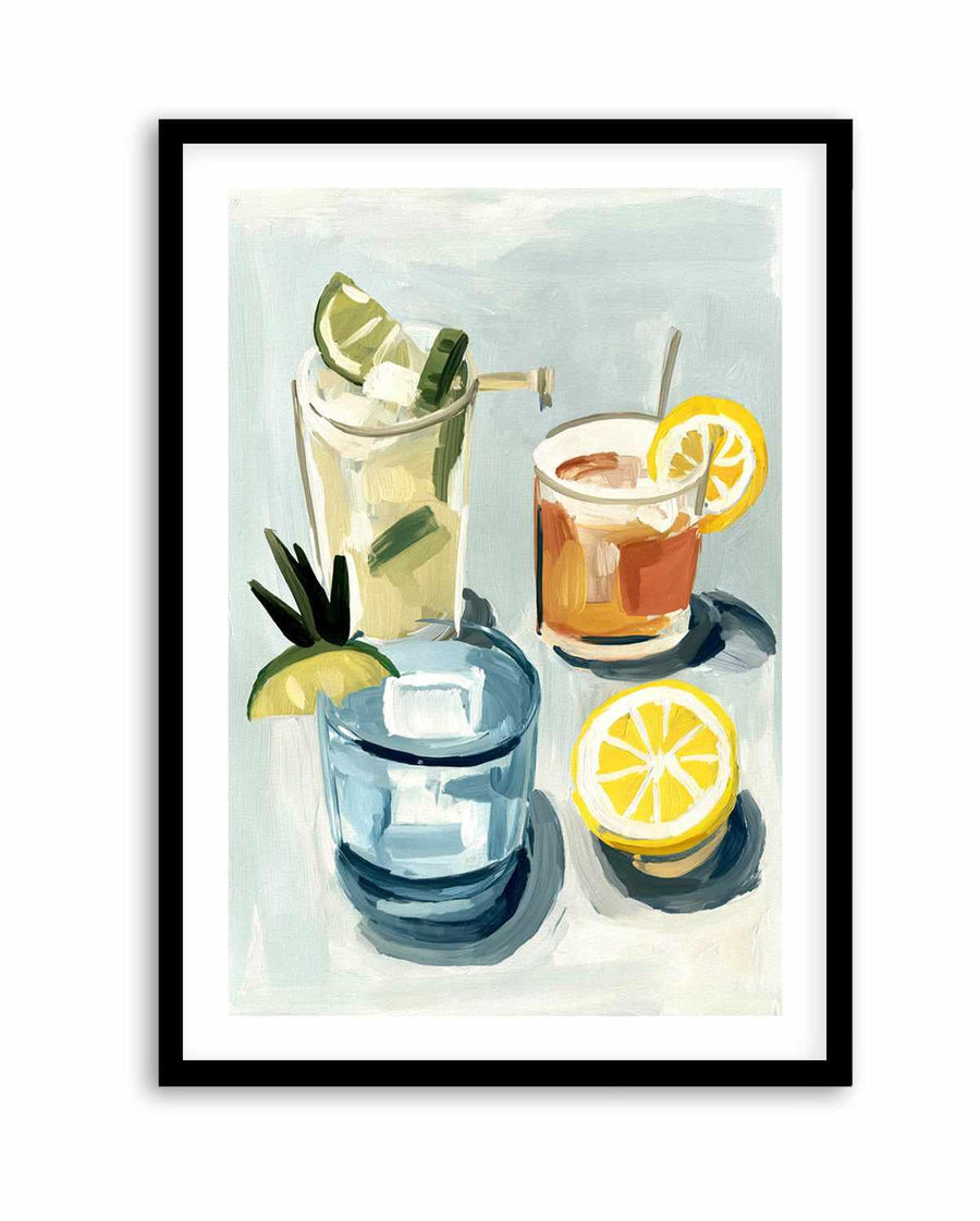 Cocktail Club | Art Print from Olive et Oriel where you can shop wallpaper and artworks online
