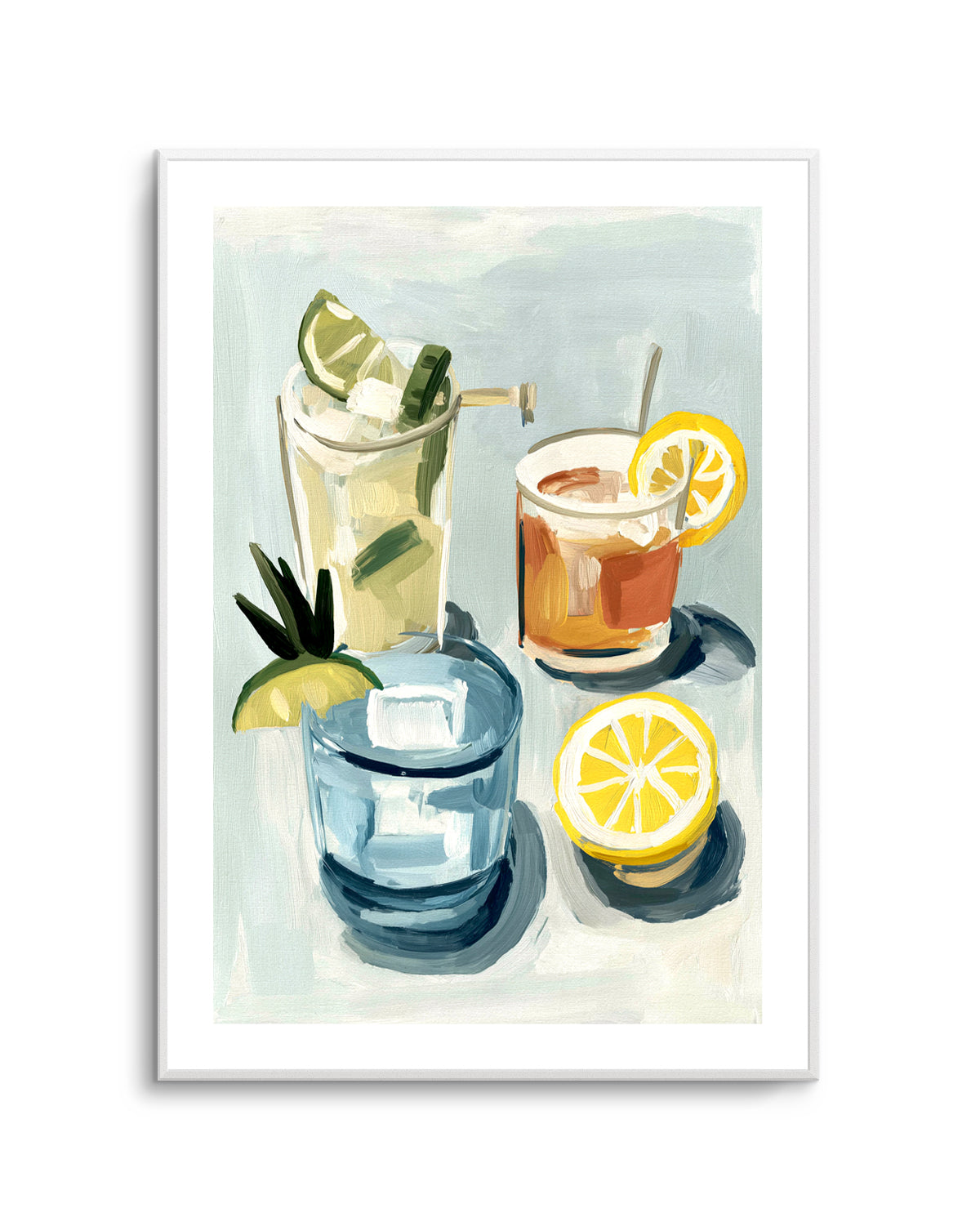 Cocktail Club | Art Print from Olive et Oriel where you can shop wallpaper and artworks online